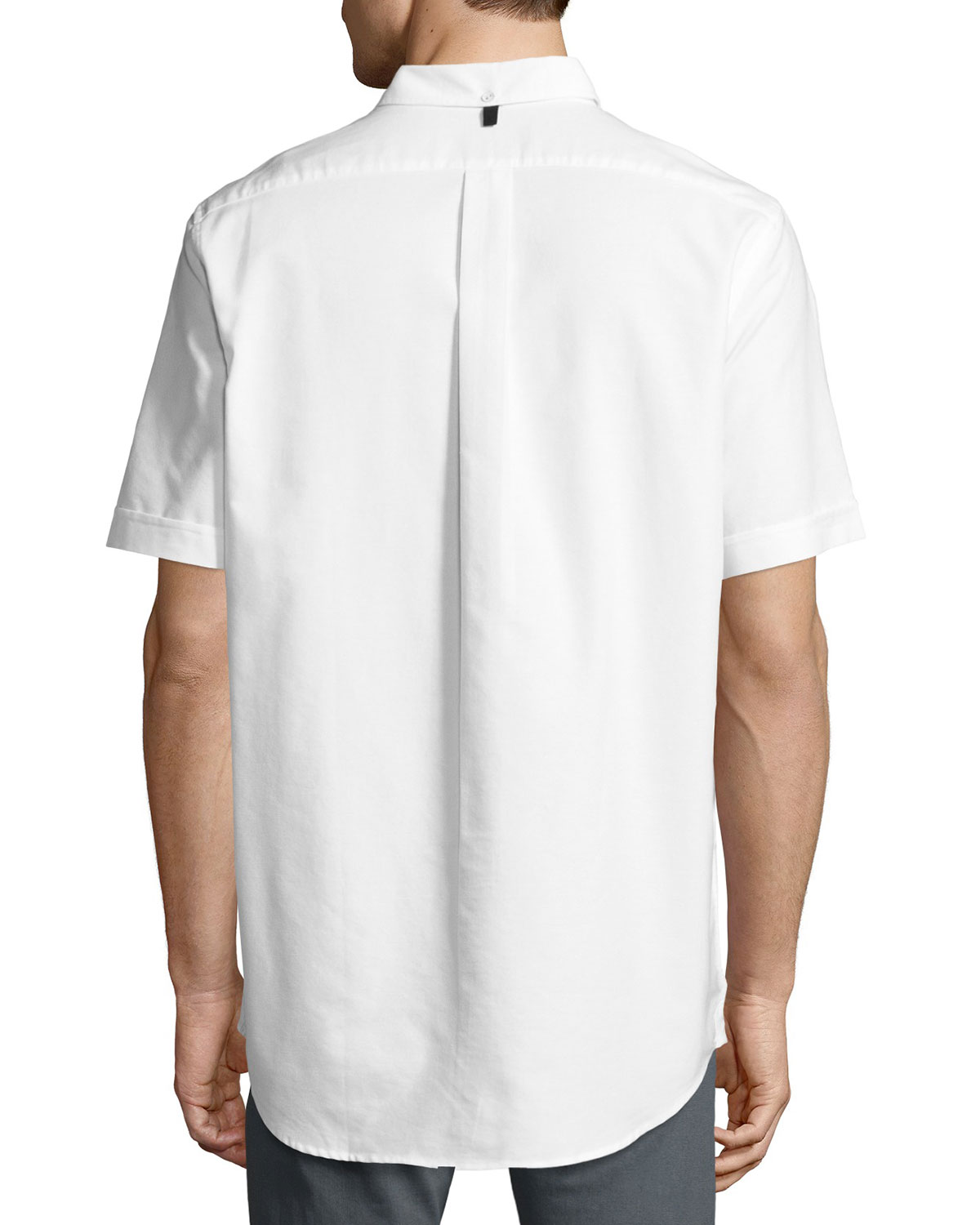 Smith Short-Sleeve Classic-Fit Shirt, White