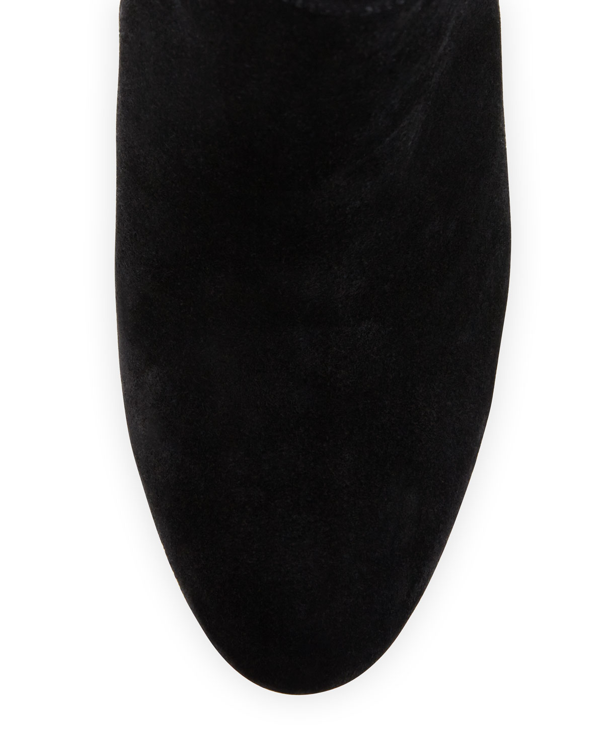 Delaney Suede Over-the-Knee Boot, Black