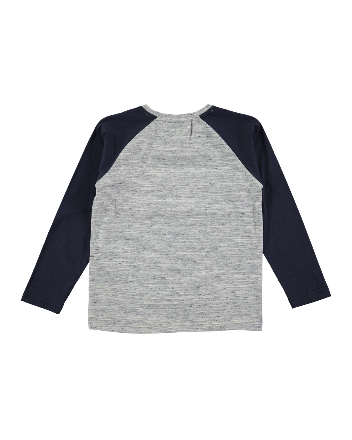 Rami Raglan I Win You Lose Tee, Blue/Gray, Size 4-12