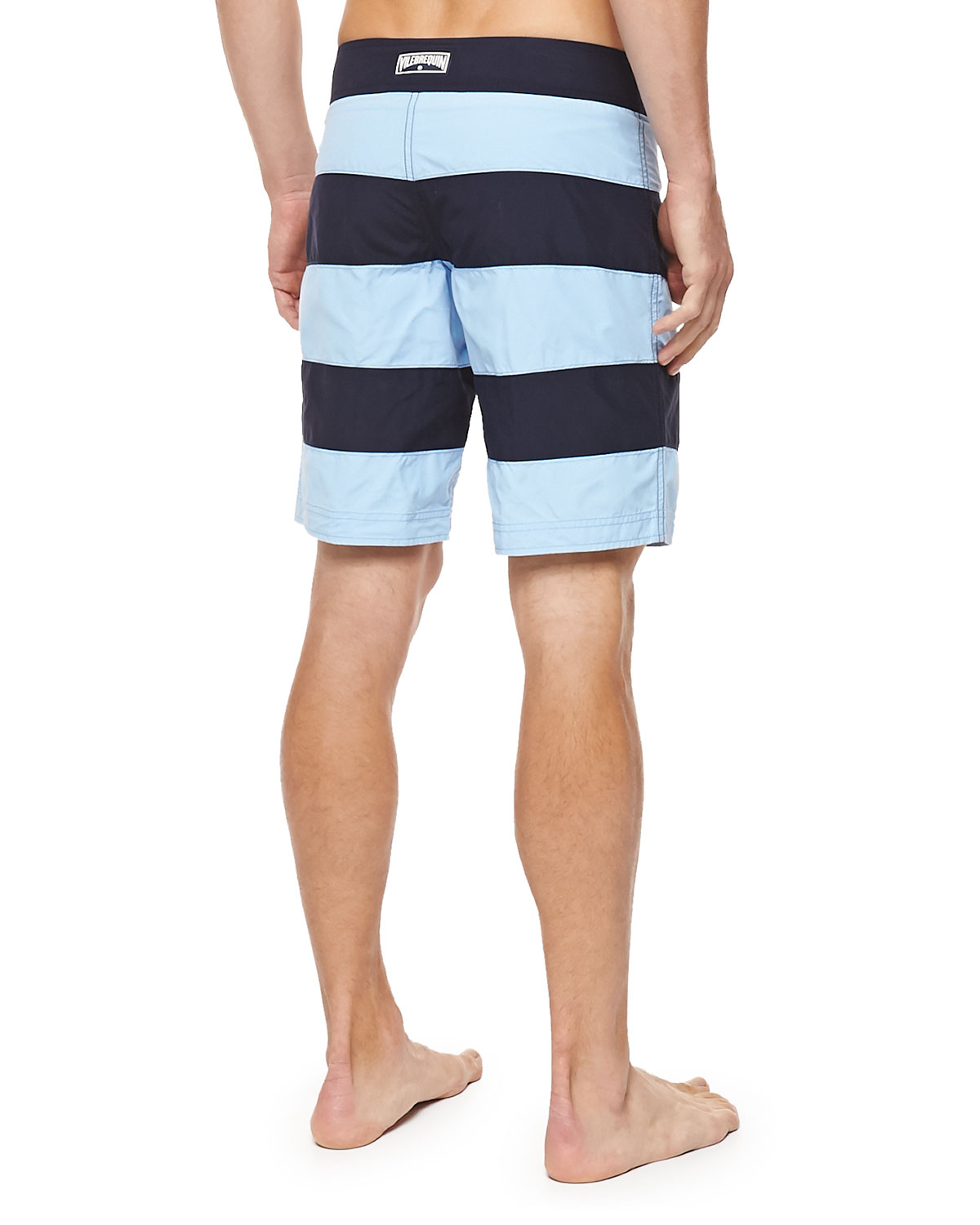 Octant Striped Boardshorts, Blue