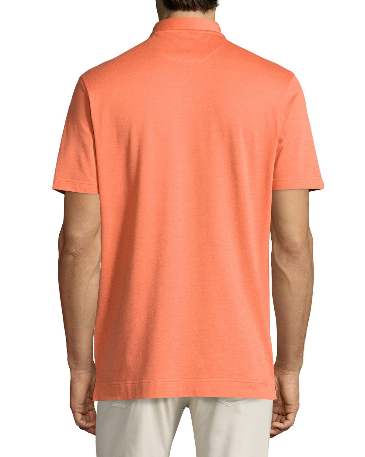 Collection Perfect Pique Polo Shirt, Clementine