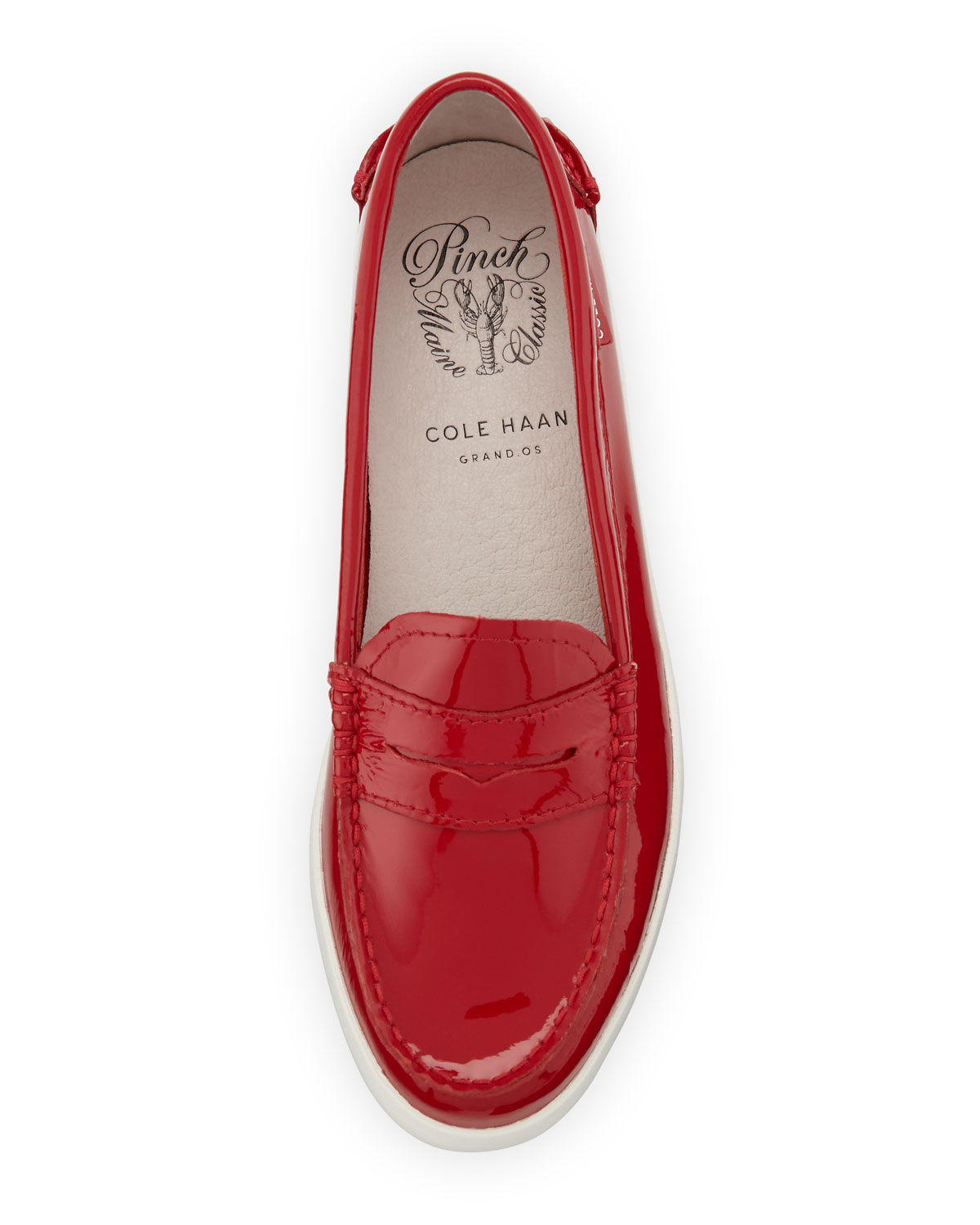 Pinch Weekender Patent Loafer, Red