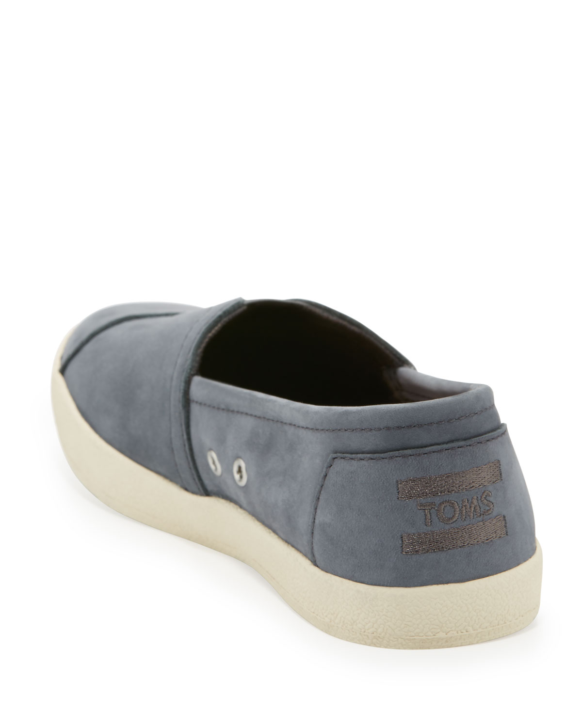 Avalon Nubuck Slip-On Sneaker, Dark Gray