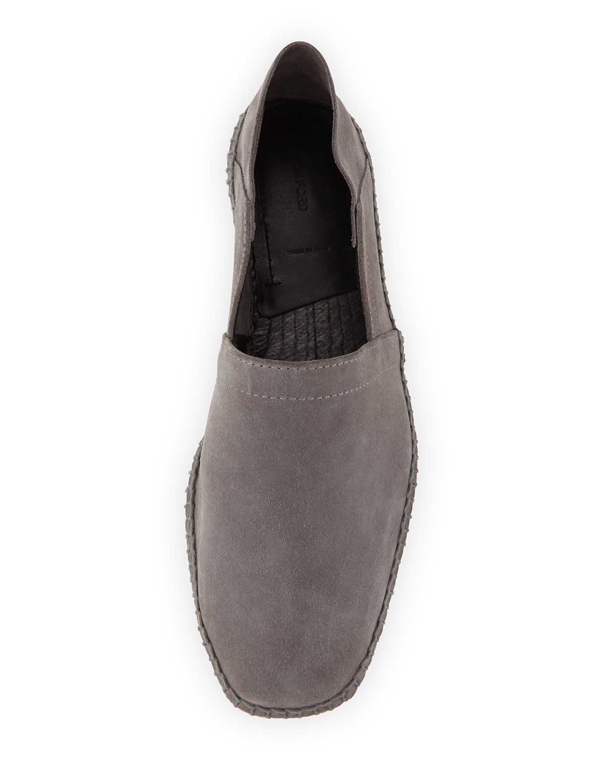 Suede Slip-On Espadrille