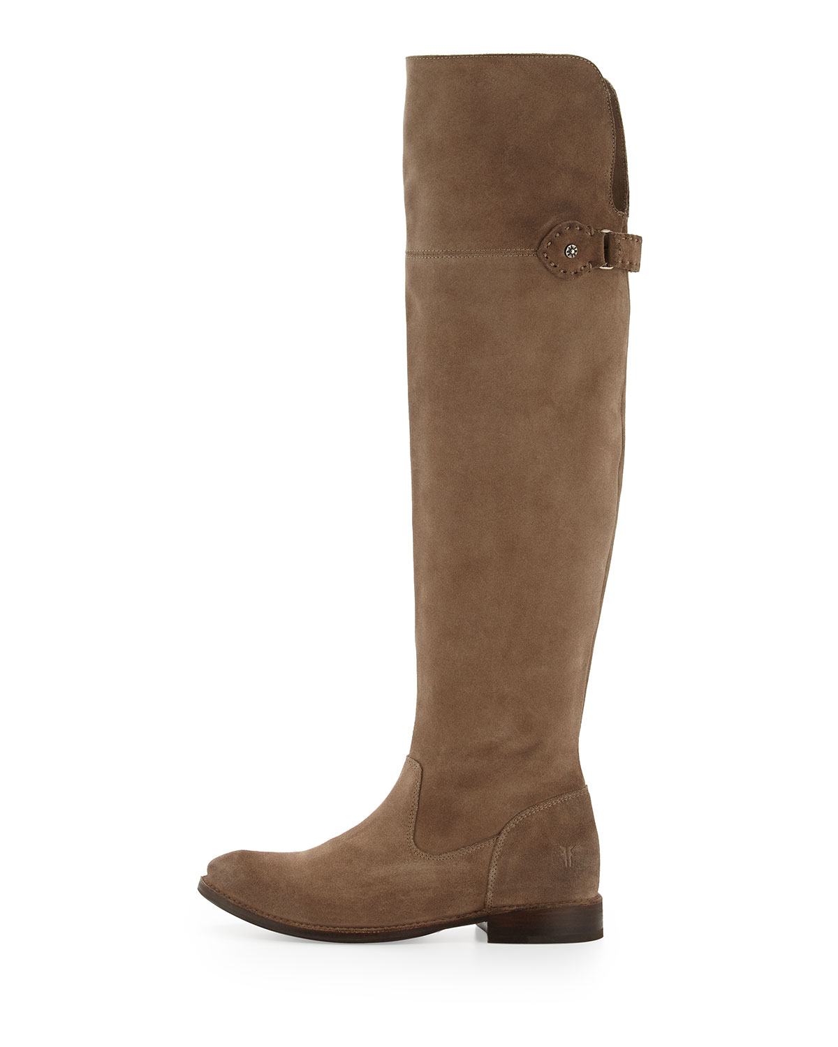 Shirley Over-The-Knee Riding Boot, Ash