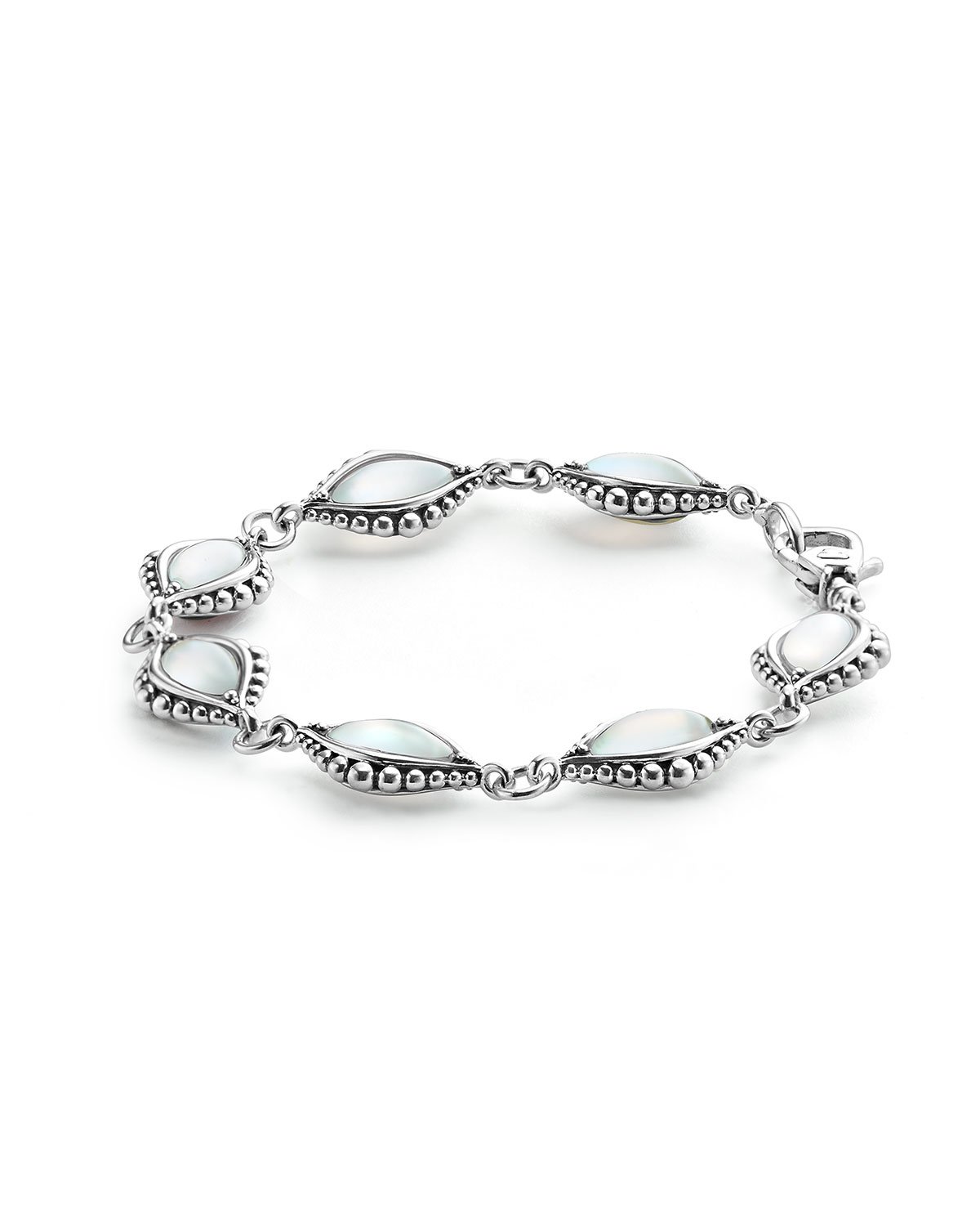 Medium Contessa Mother-of-Pearl Station Link Bracelet