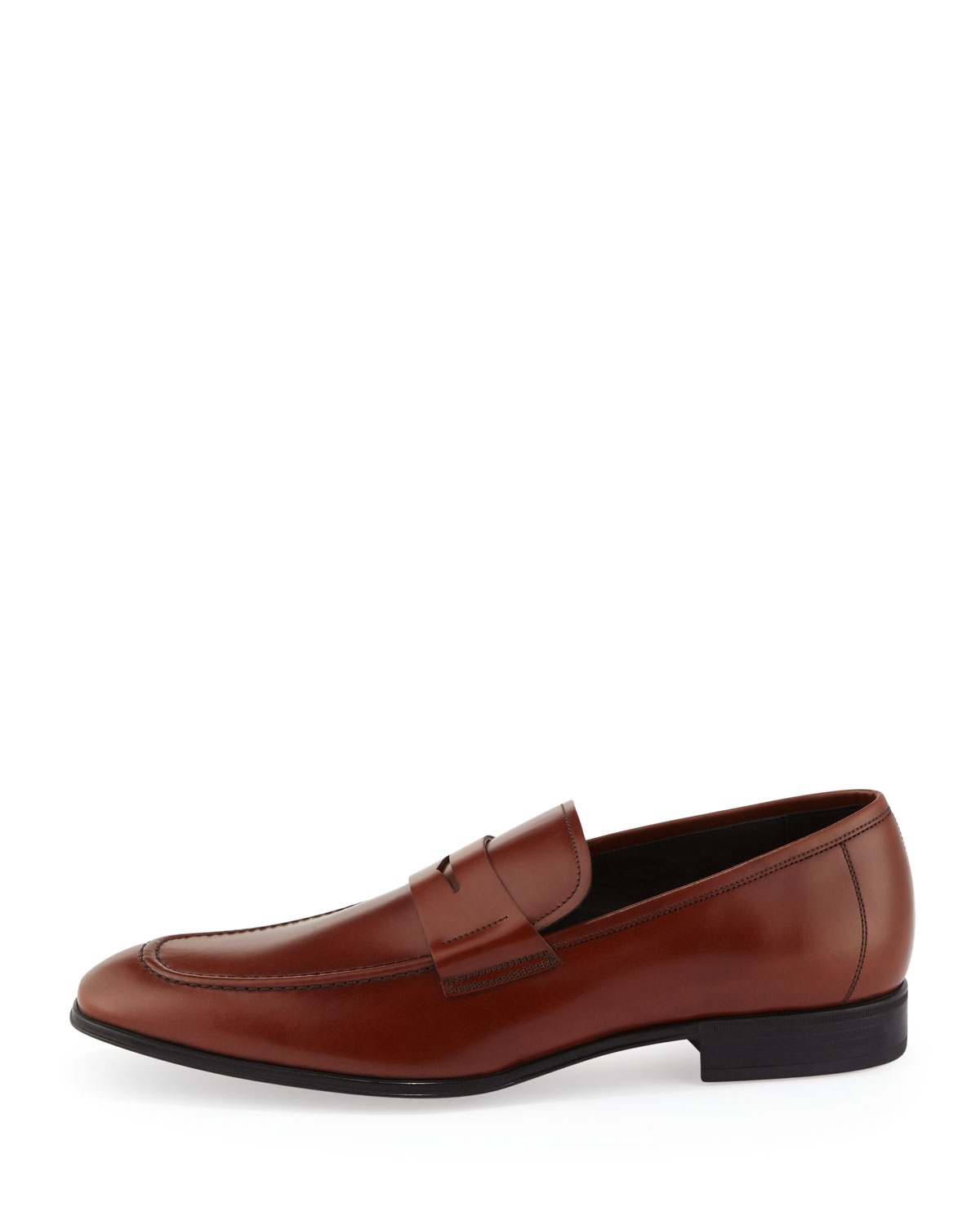 Rocco Leather Penny Loafer, Brown