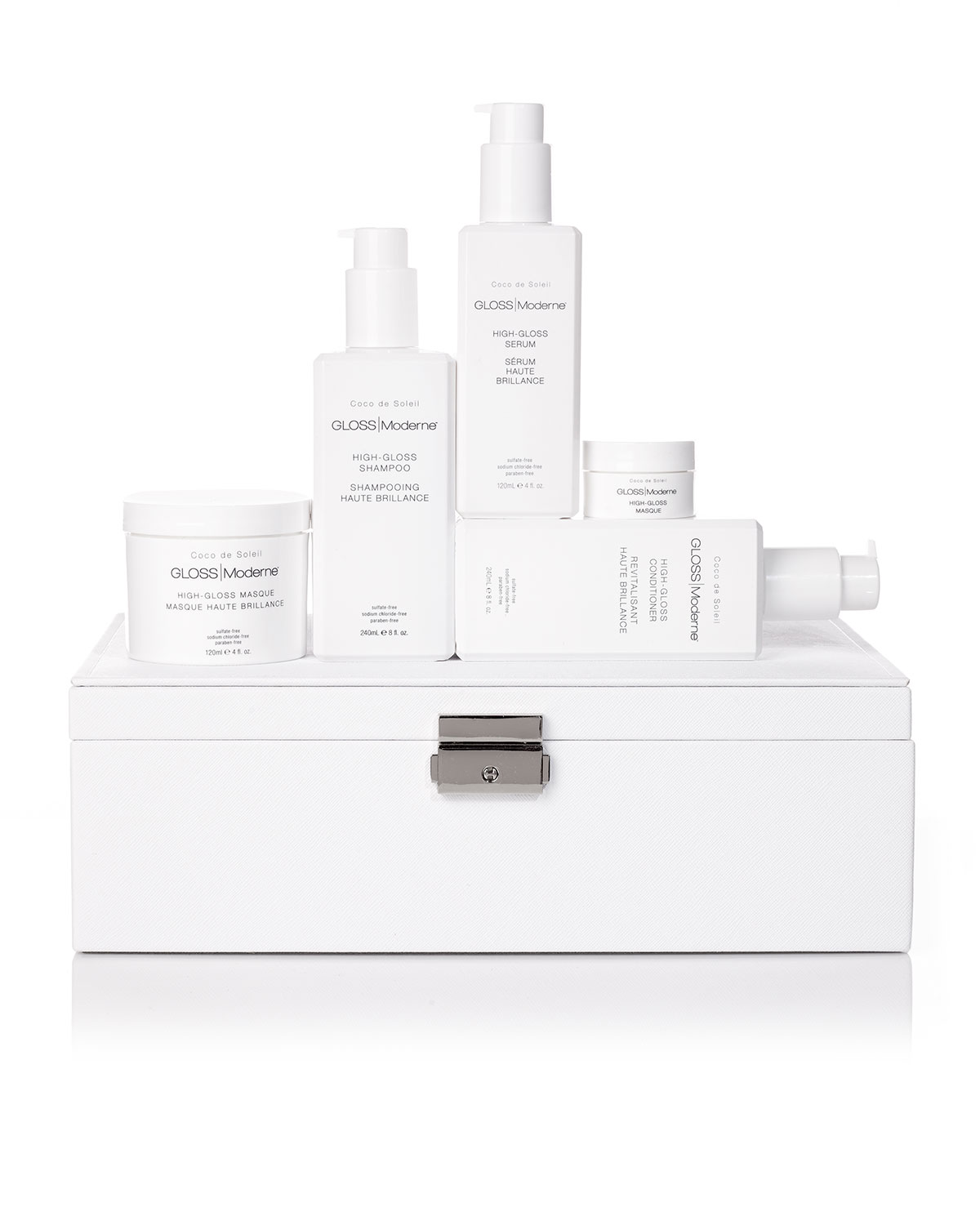 Clean Luxury Vegan Leather Boxed Haircare Collection (VALUE $308)