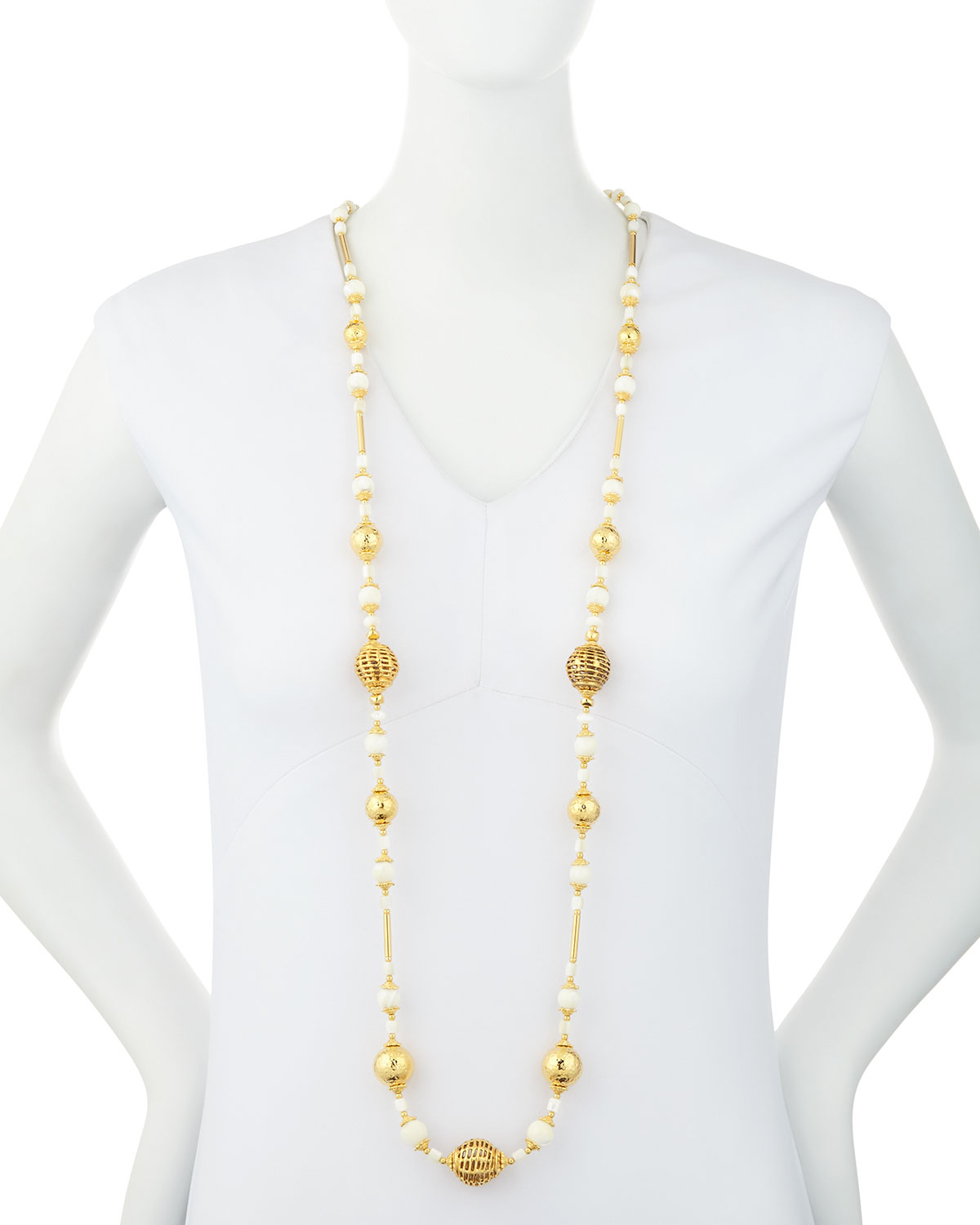 Beaded One-Strand Necklace