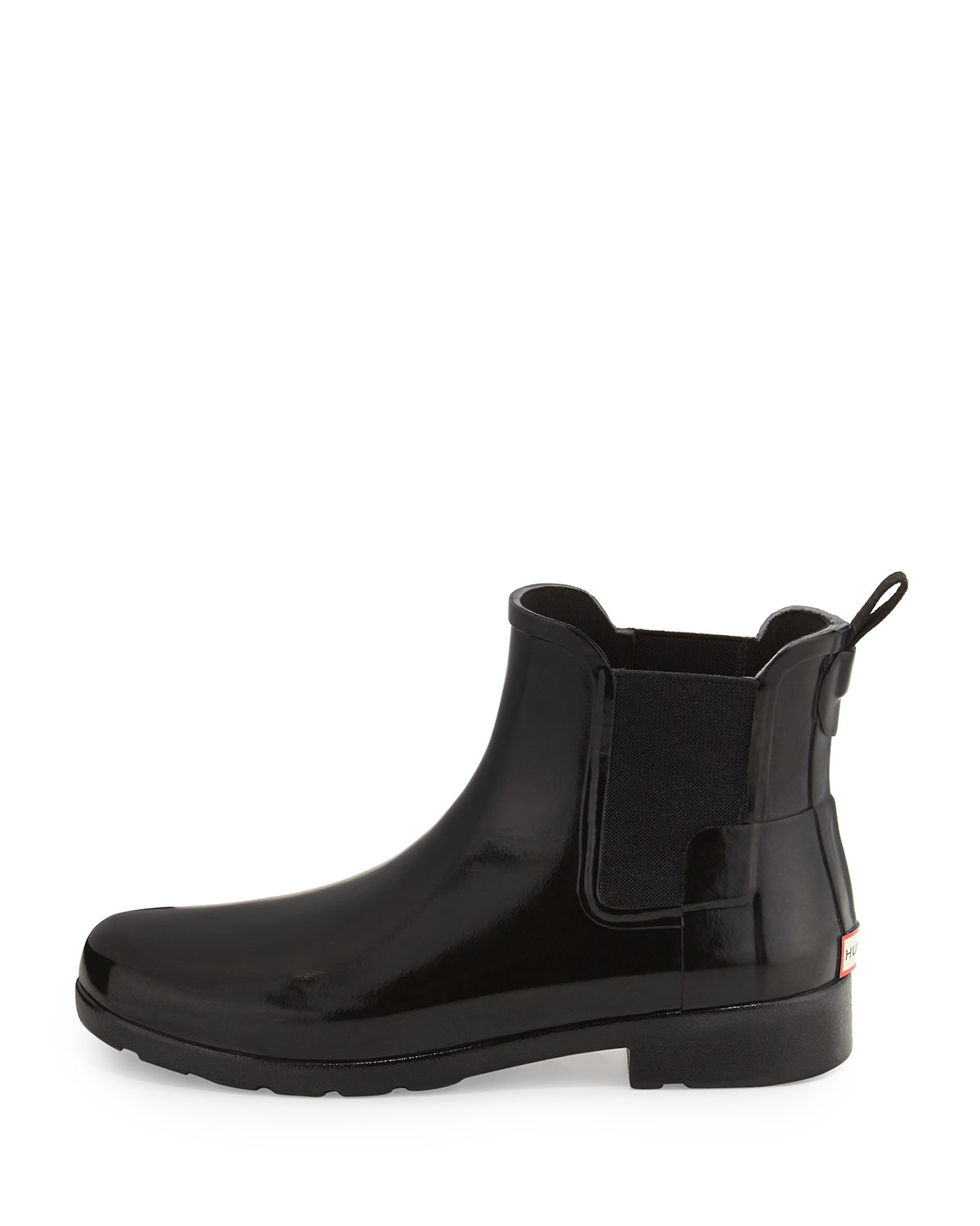 Original Refined Gloss Chelsea Rain Boot, Black 