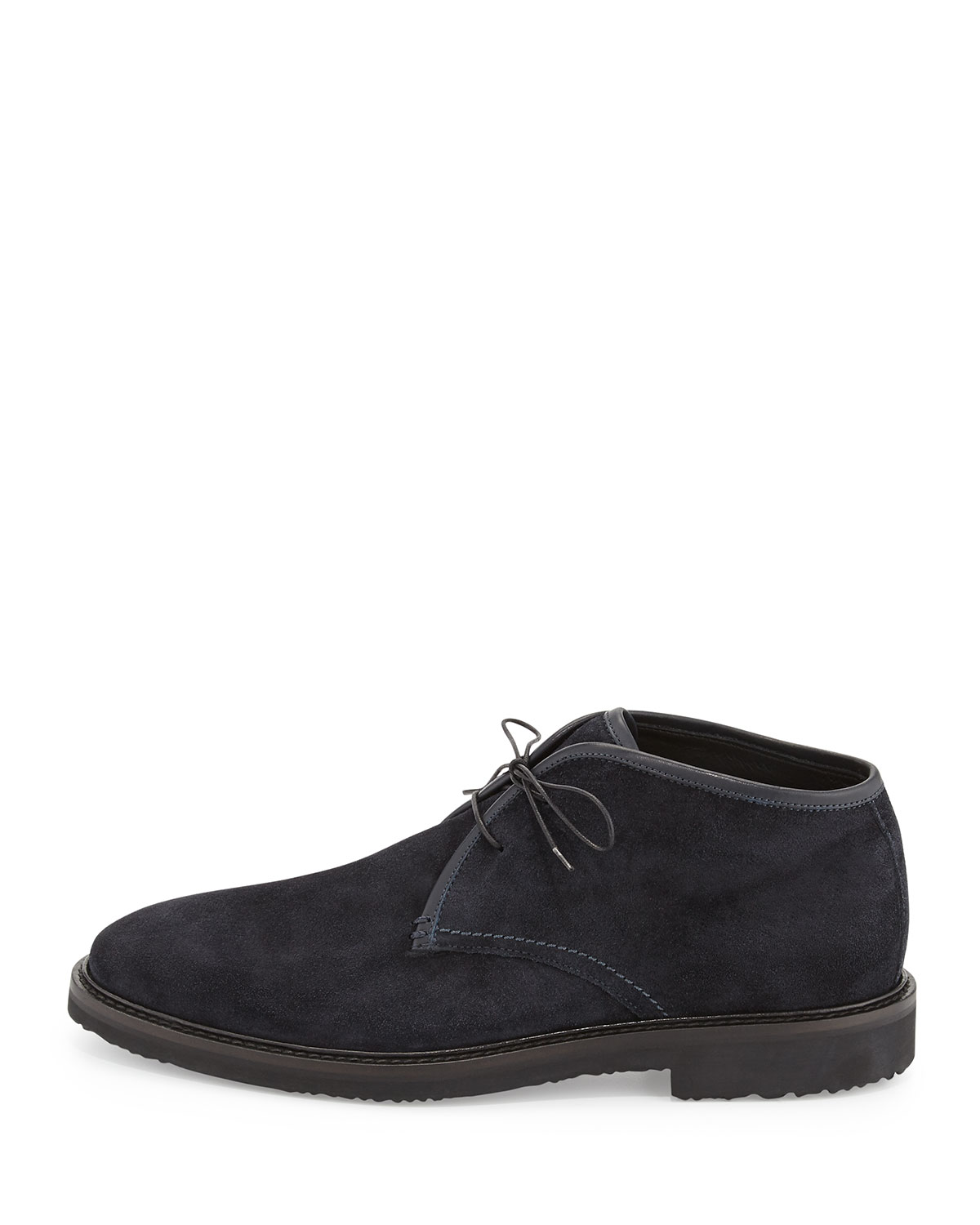  Suede Chukka Boot, Navy