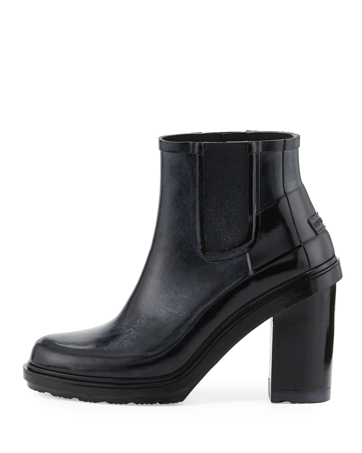 Original Refined Rubber Chelsea Boot, Black