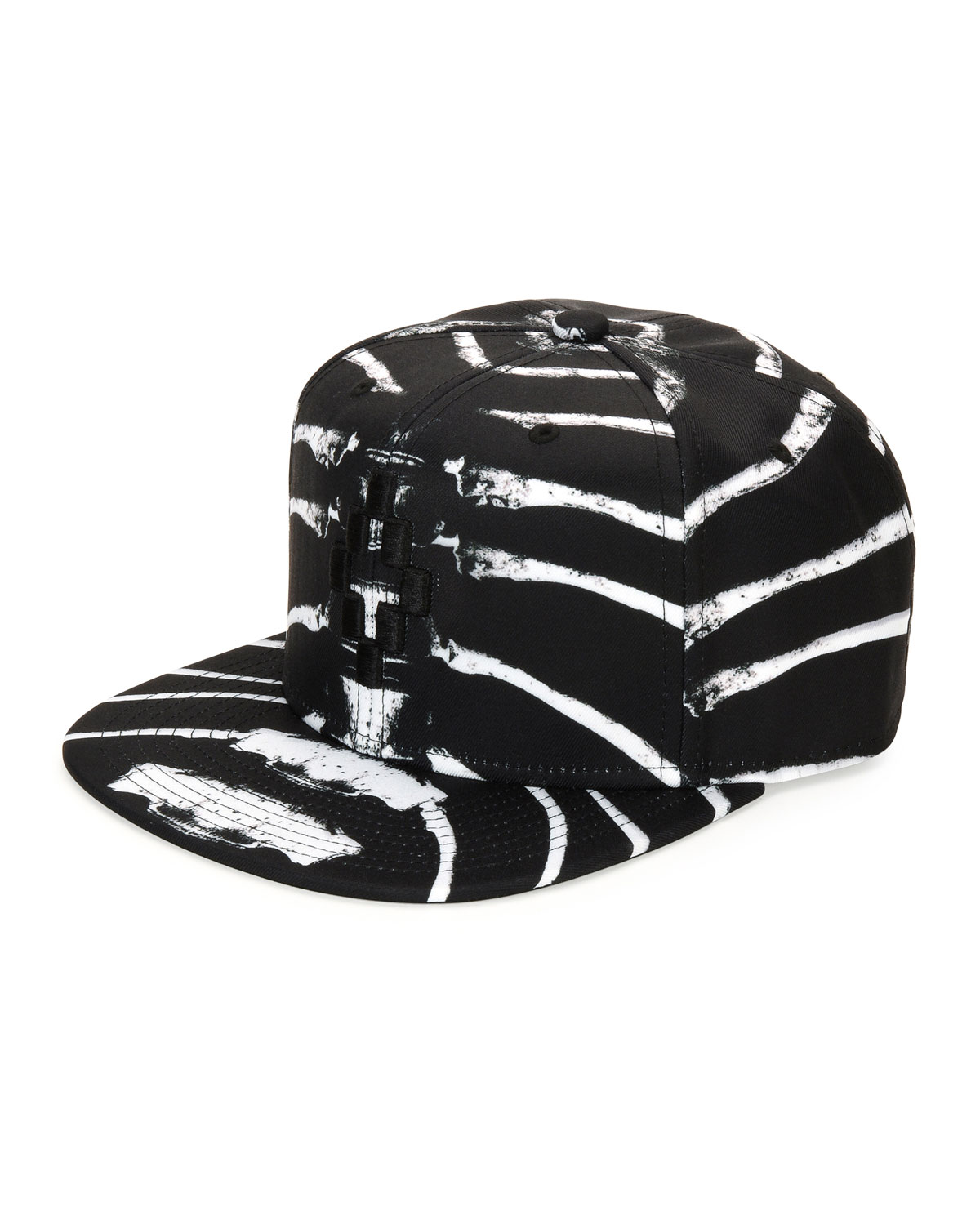 Starter Villarrica Bone-Print Cap, Black/White
