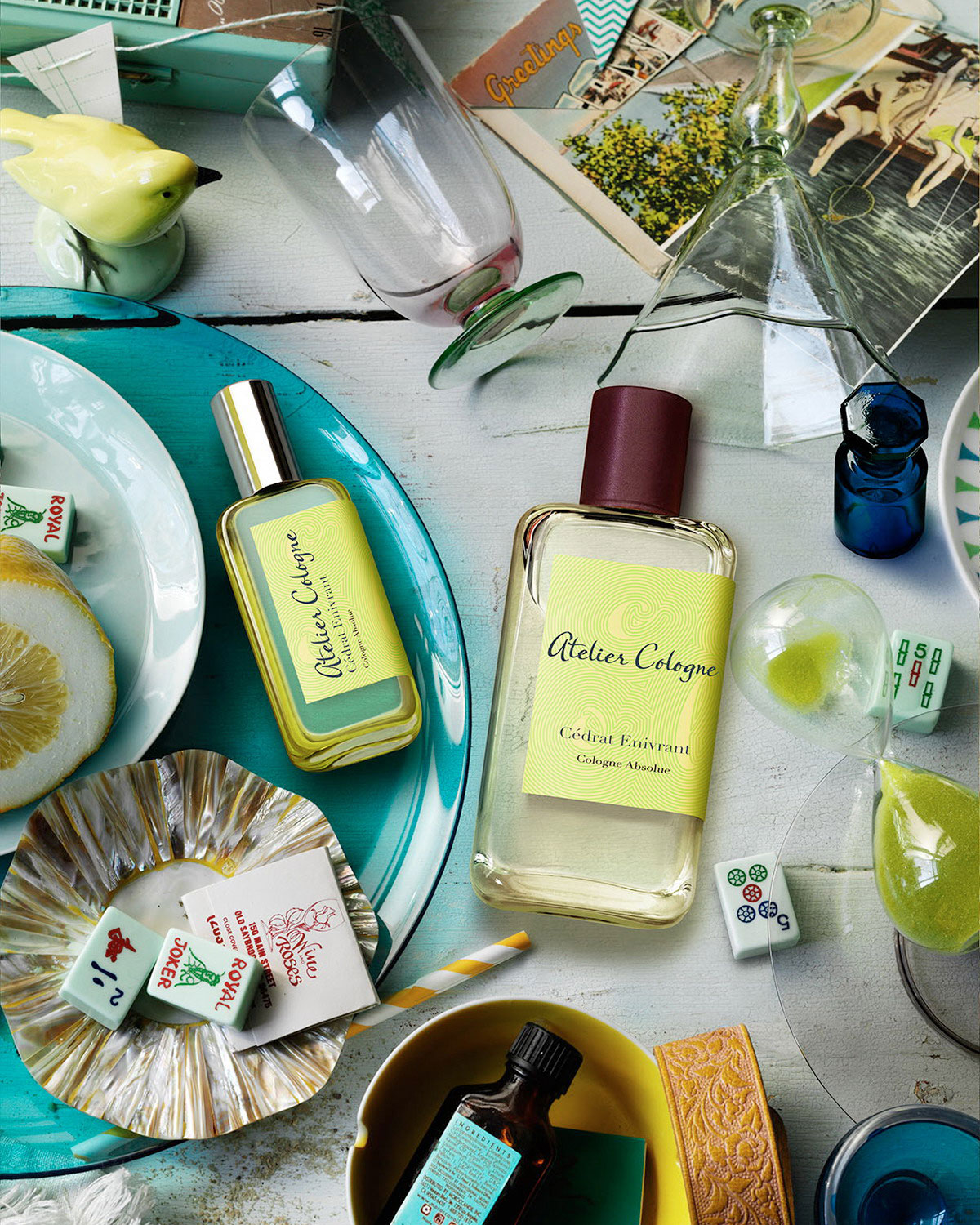 cedrat enivrant cologne absolue, 200 ml with personalized travel