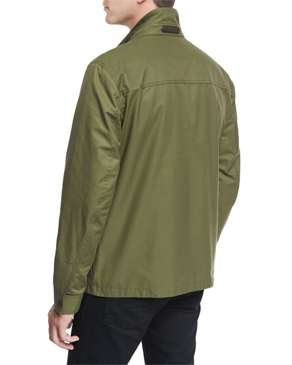 Short Field Coat, Olive