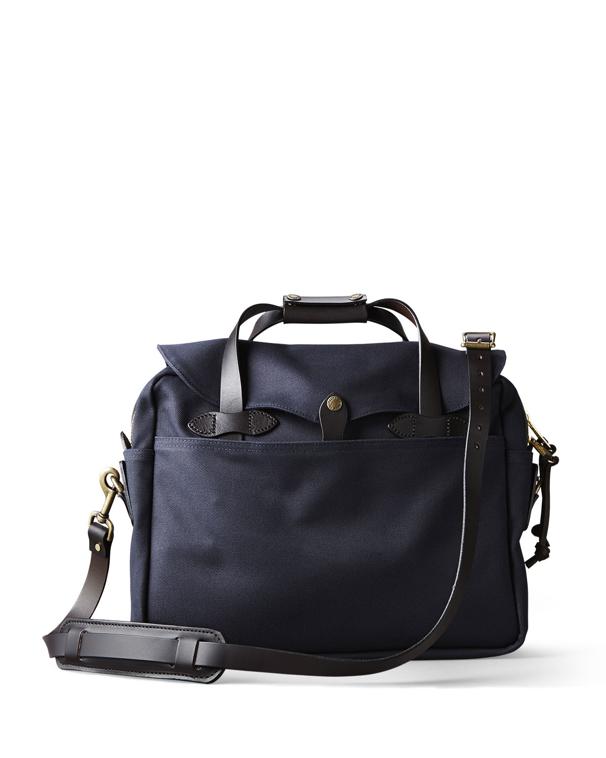 Cotton Twill Briefcase Computer Bag