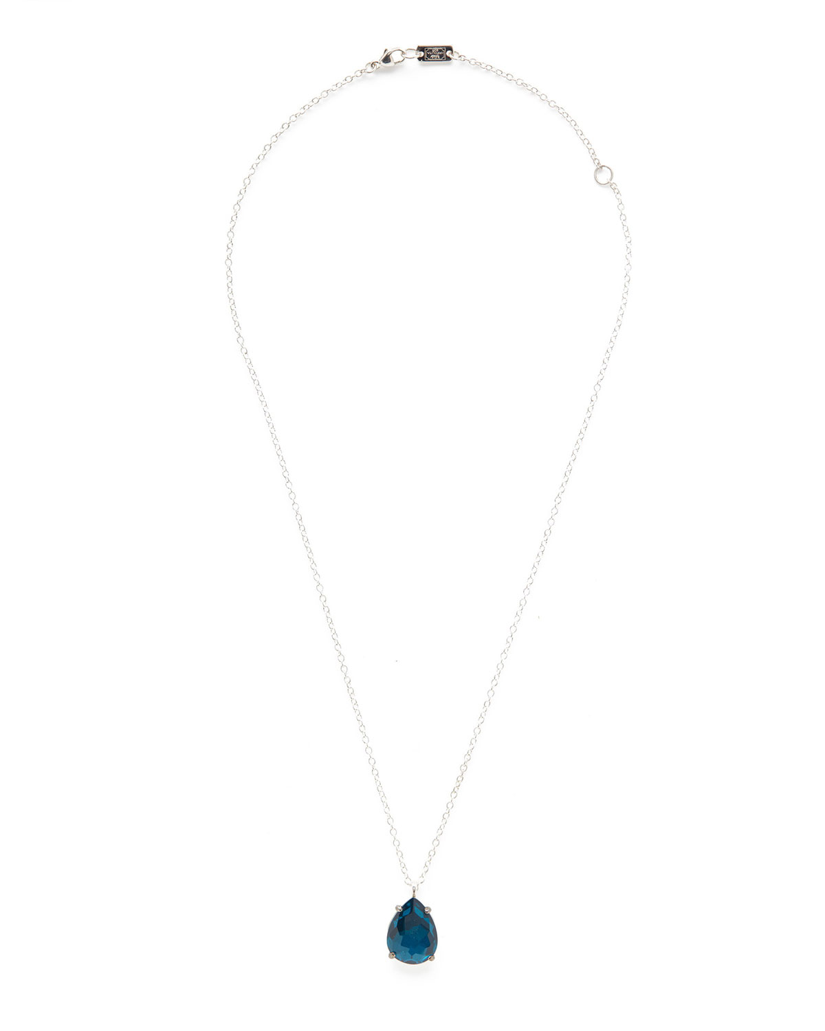 925 Rock Candy Wonderland Pear Pendant Necklace in Frost