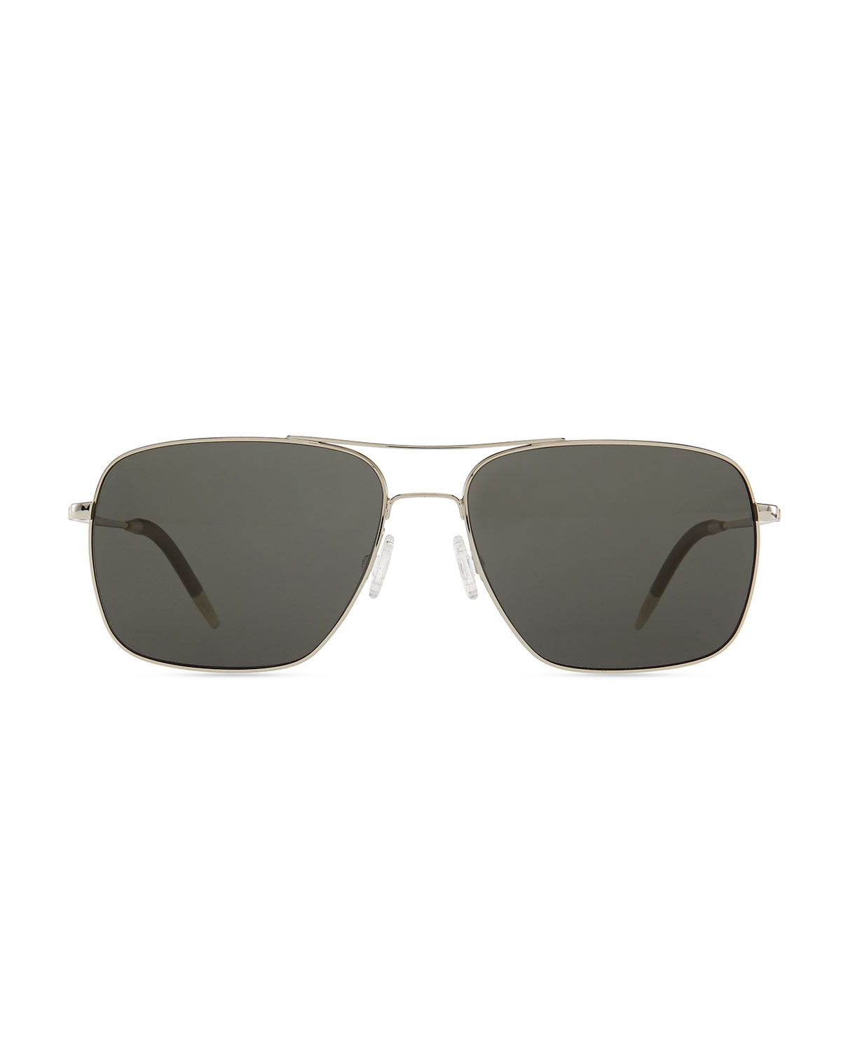 Clifton Polarized Sunglasses, Silver 