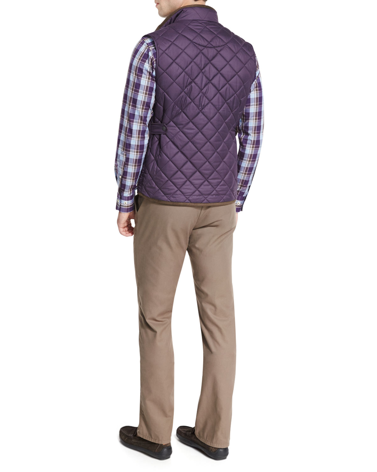 Autumn Plaid Oxford Shirt, Snap Dragon