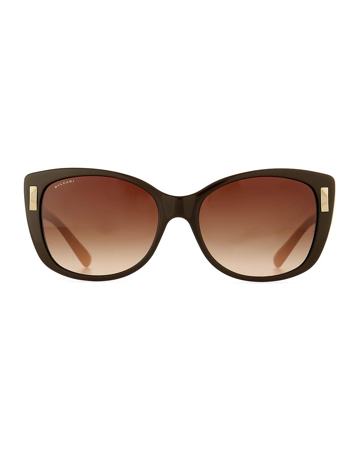 Square Gradient Two-Tone Sunglasses