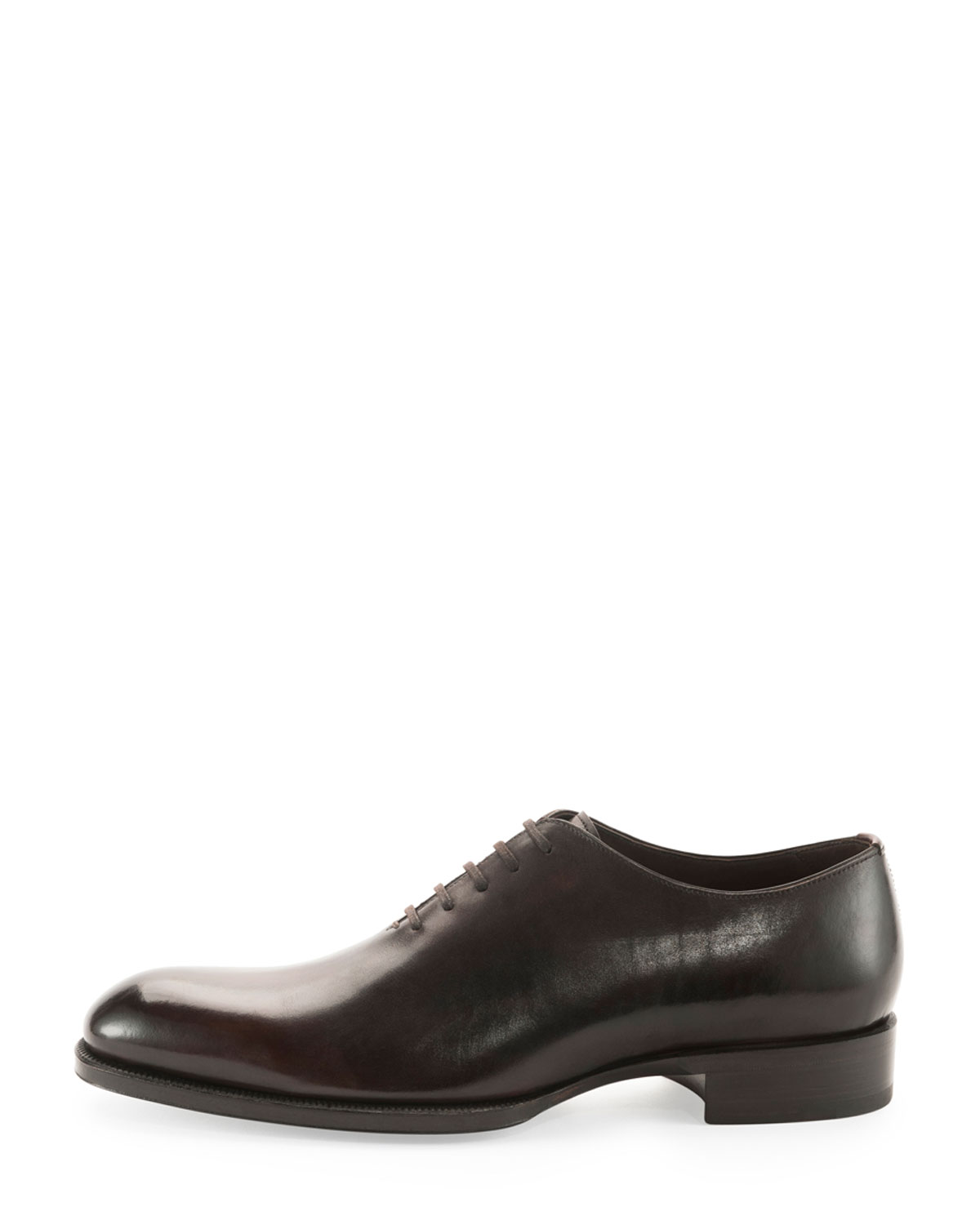 Edward One-Piece Lace-Up TT Leather Shoe