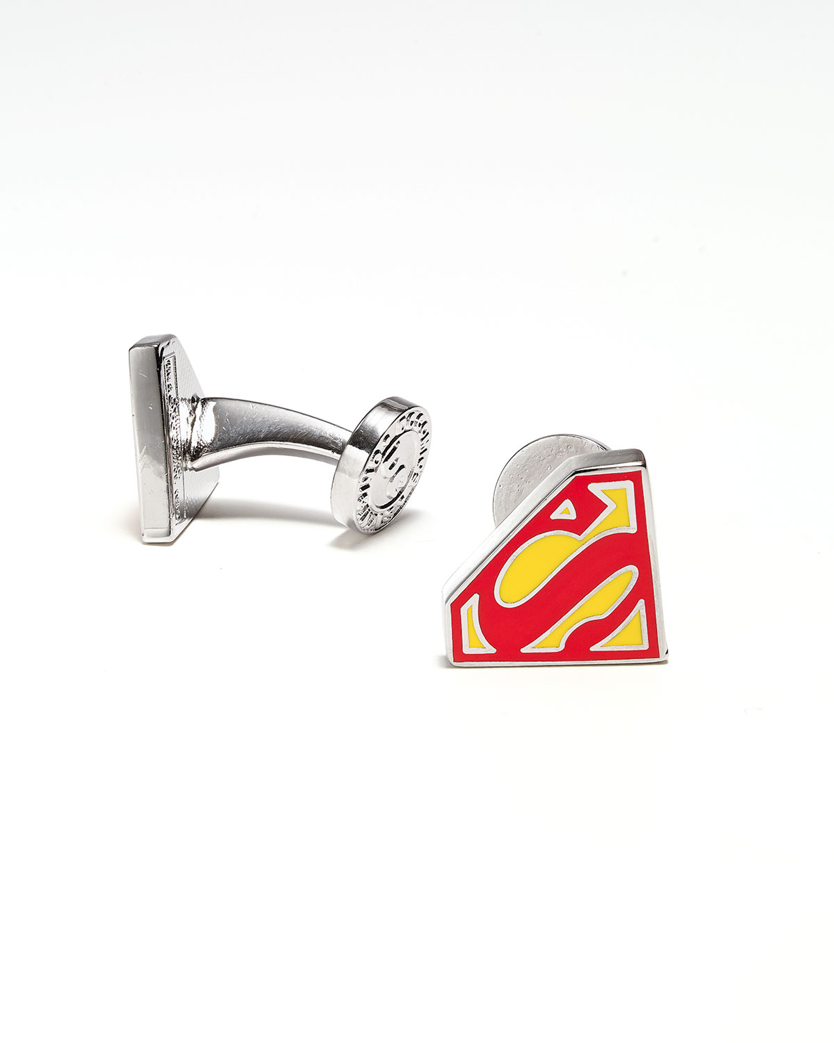 Superman Shield Enamel Cuff Links