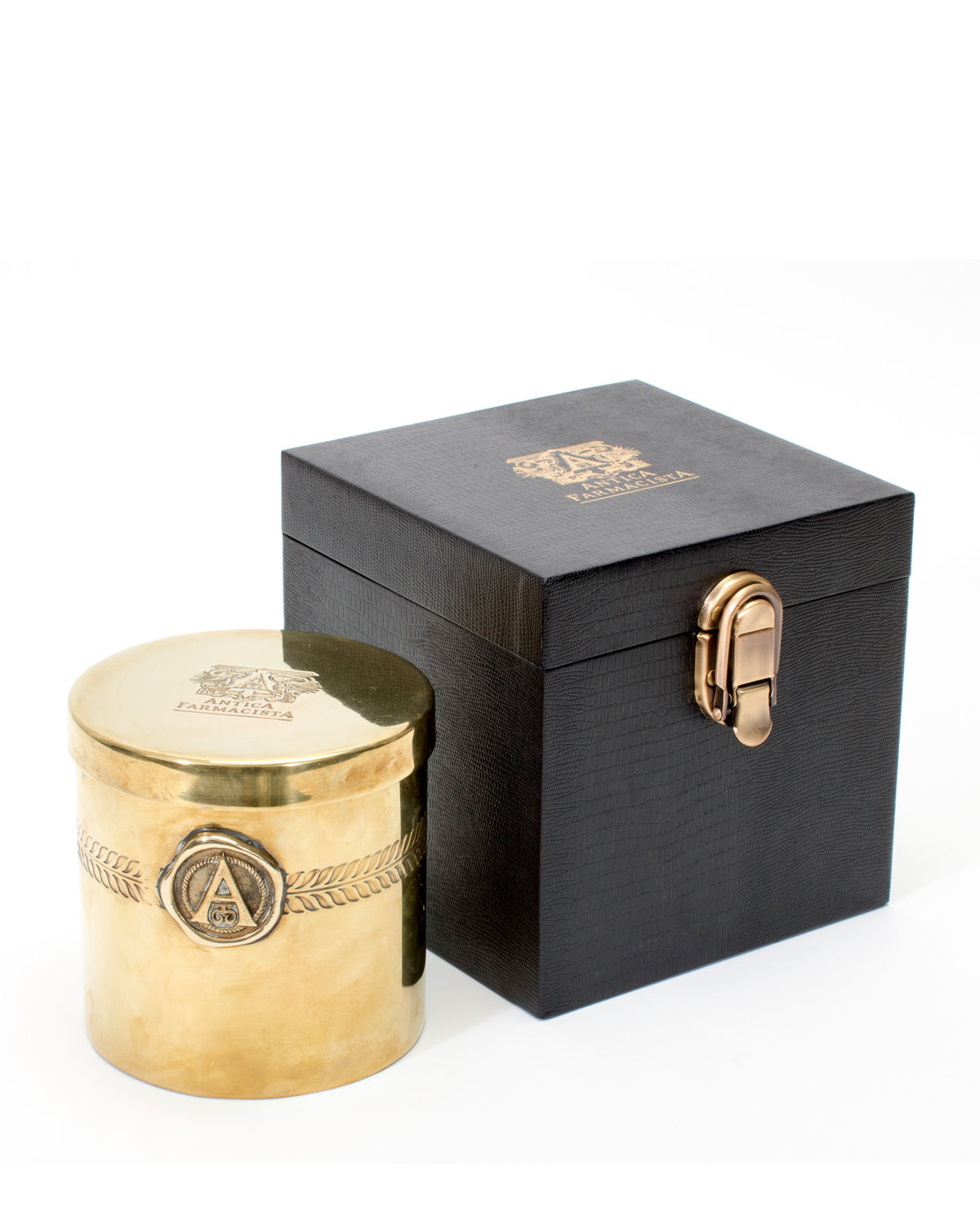 3-Wick Oversized Brass Candle