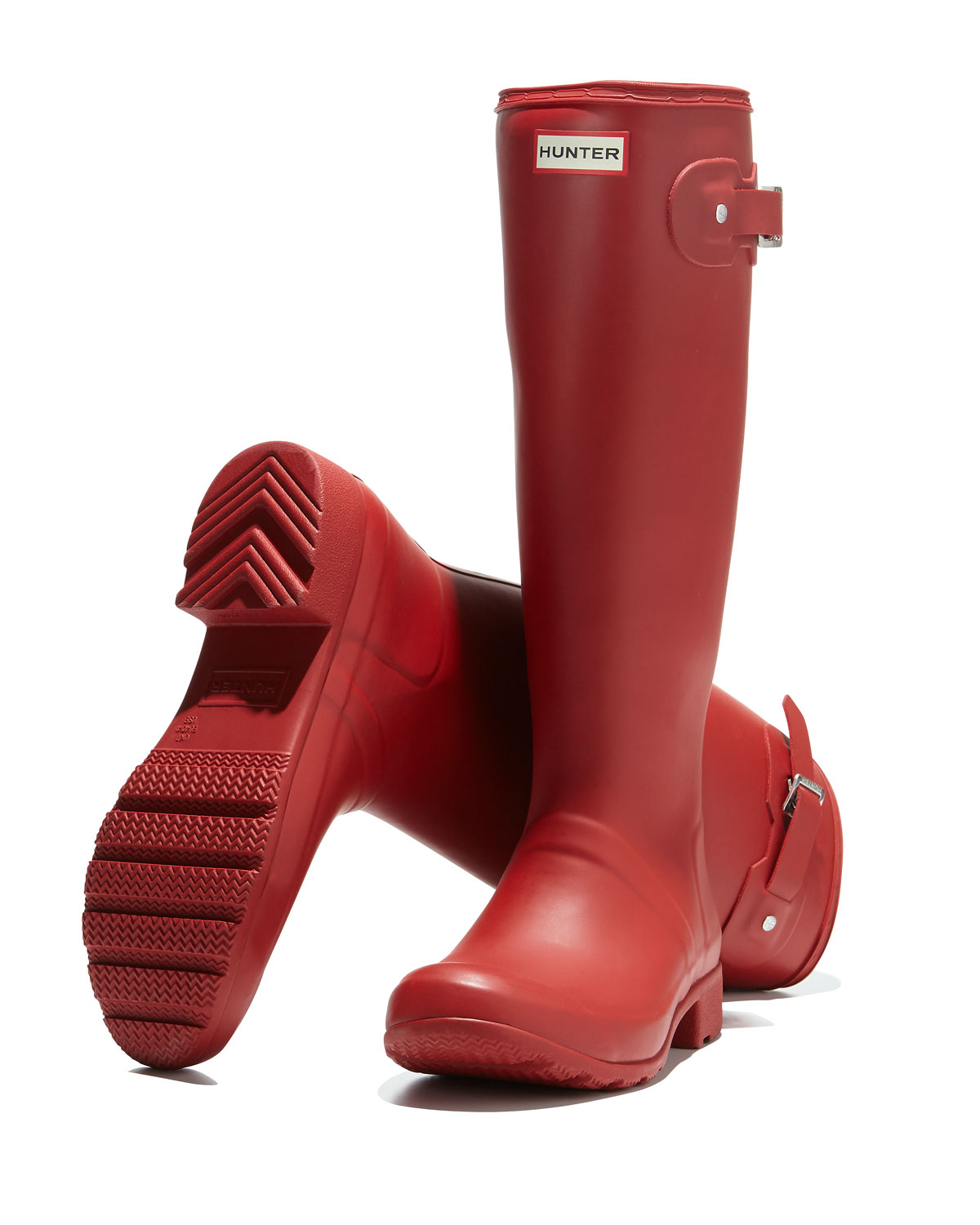 Original Tour Packable Rain Boot, Military Red