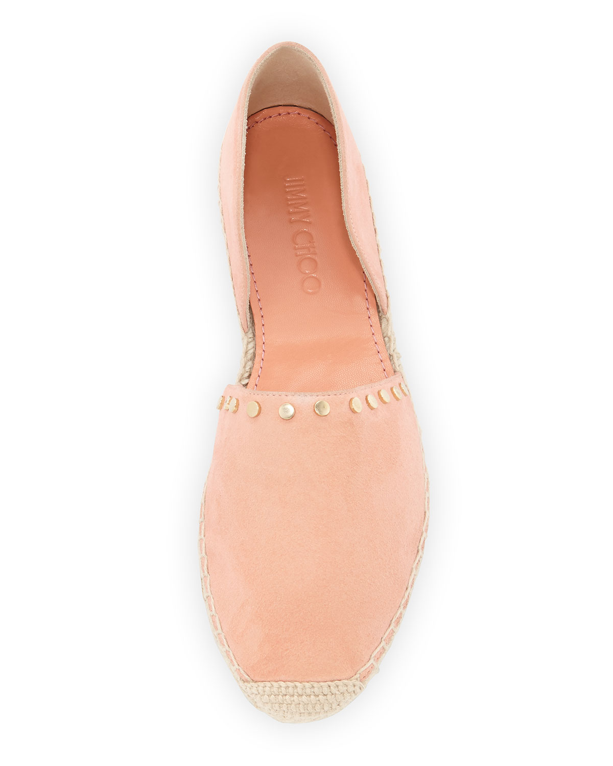 Dreya Studded d'Orsay Espadrille Flat
