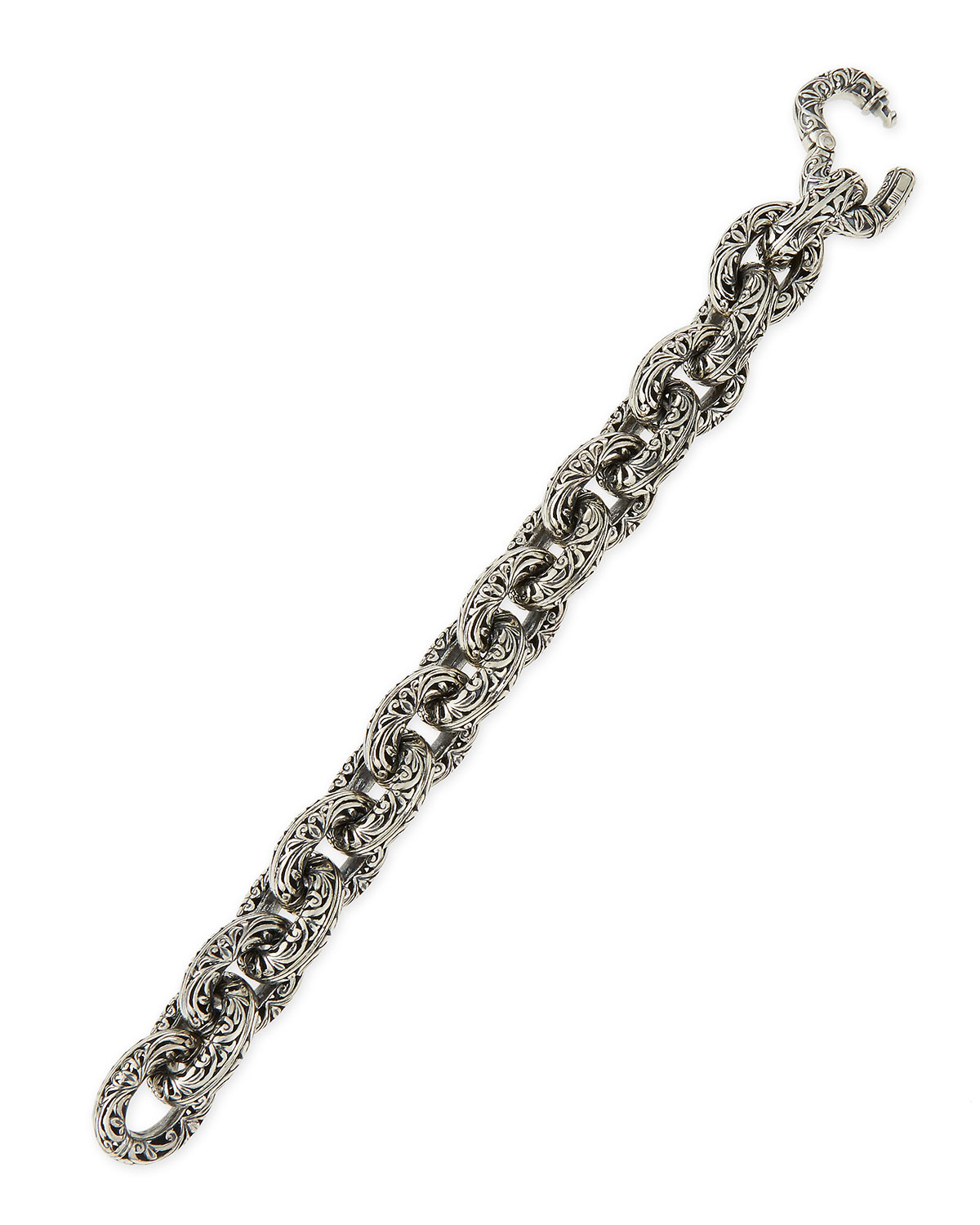 Sterling Silver Chunky Link Bracelet