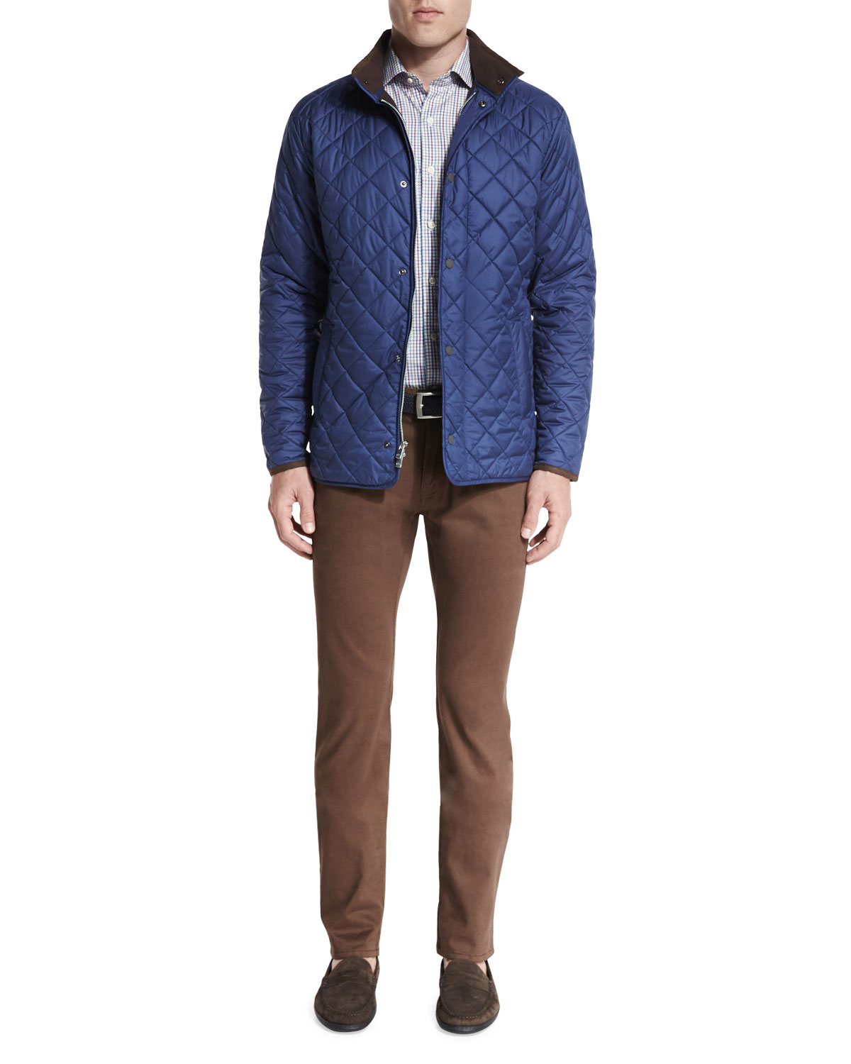 Hudson Lightweight Quilted Vest, Black