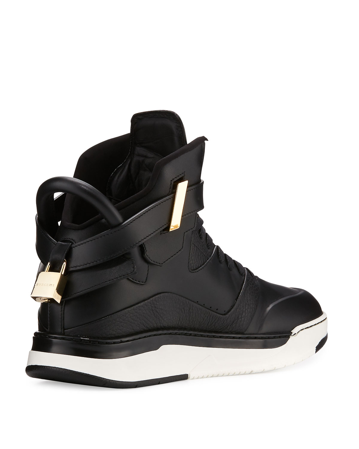 B Court Leather High-Top Sneaker