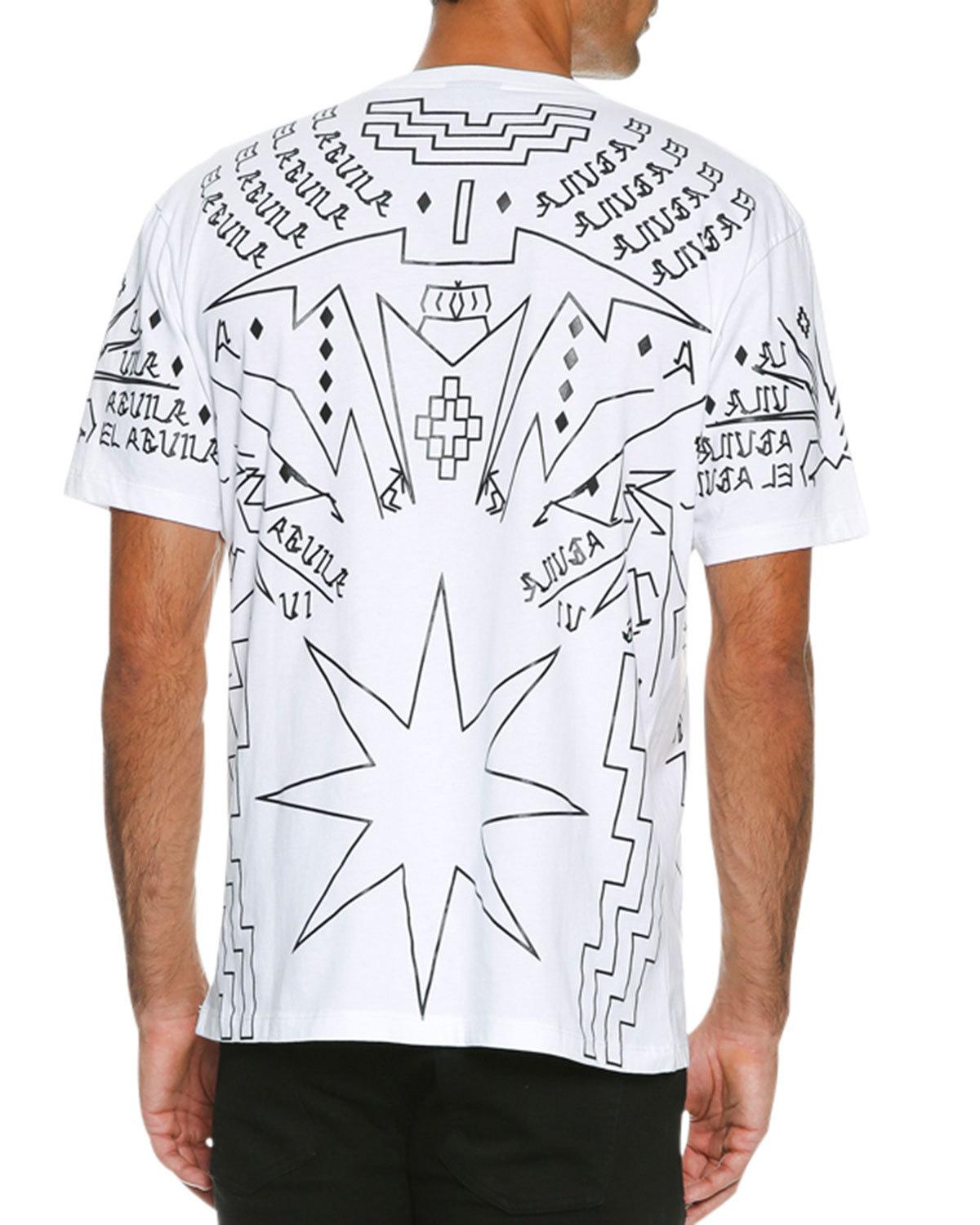 Salomon Allover-Print T-Shirt, White/Black