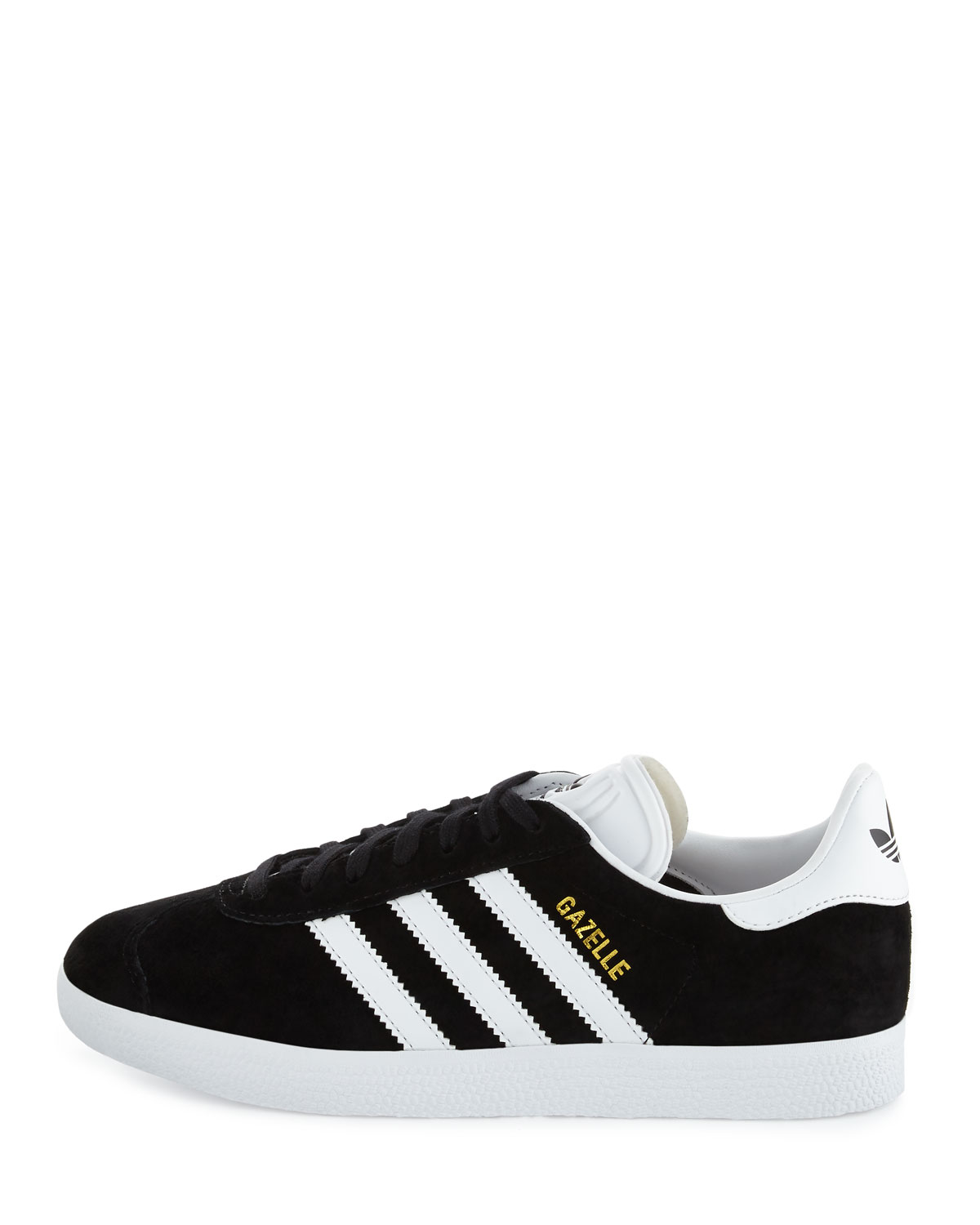 Gazelle Original Suede Sneaker, Black/White