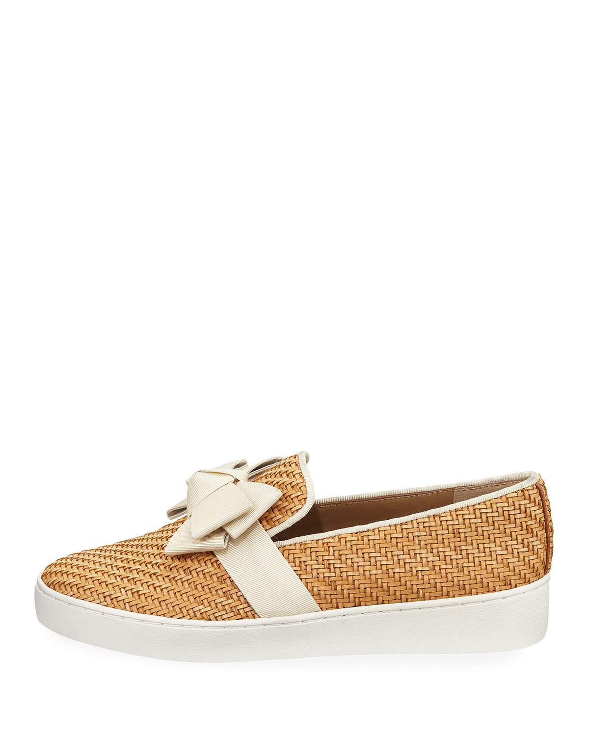 Val Bow Woven Skate Sneaker