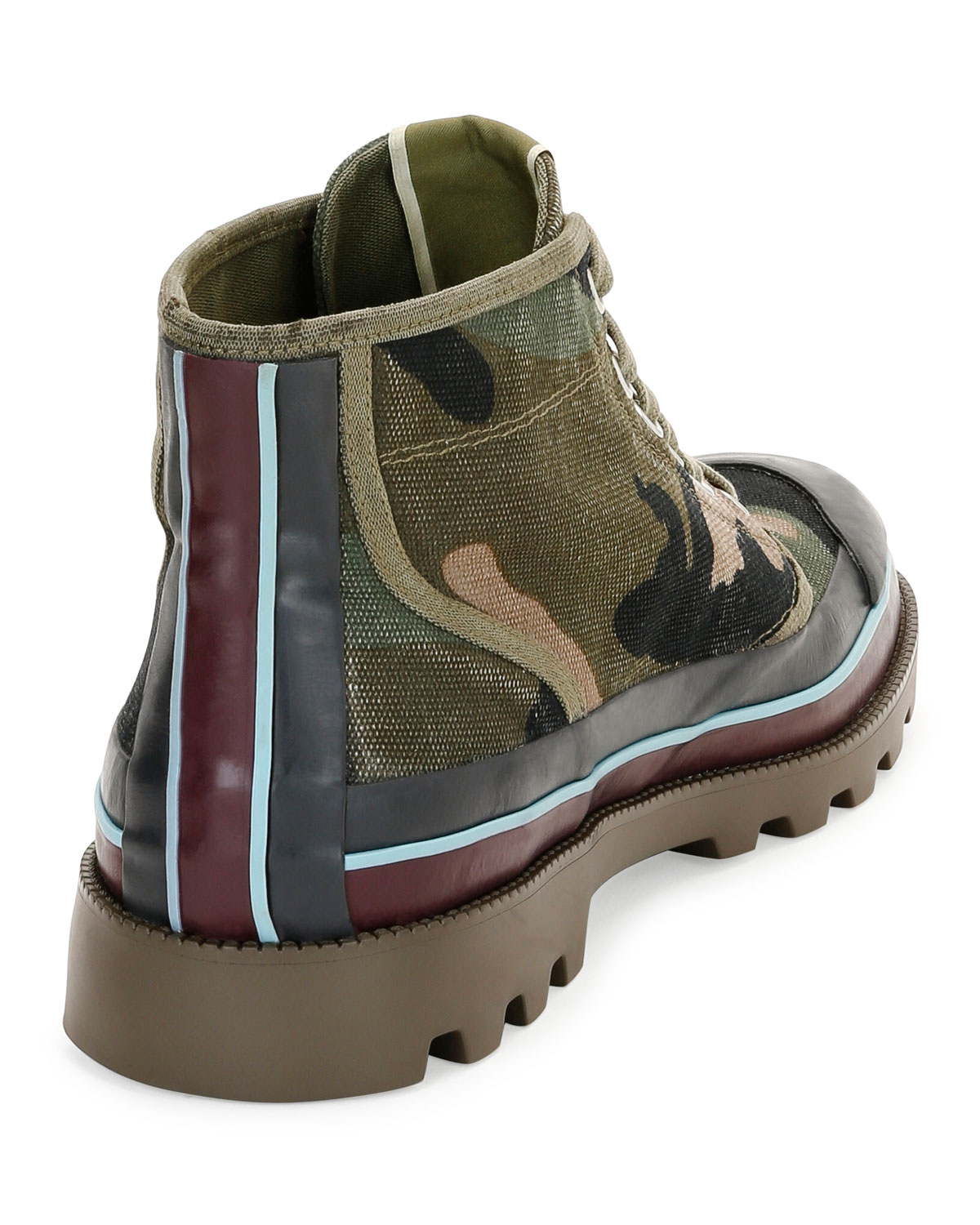 ID Camo Canvas Hiking Boot, Multicolor