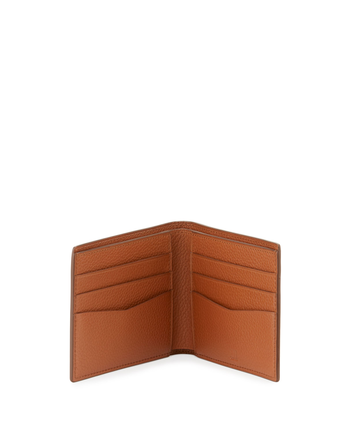 Boston Leather Bi-Fold Wallet, Tan