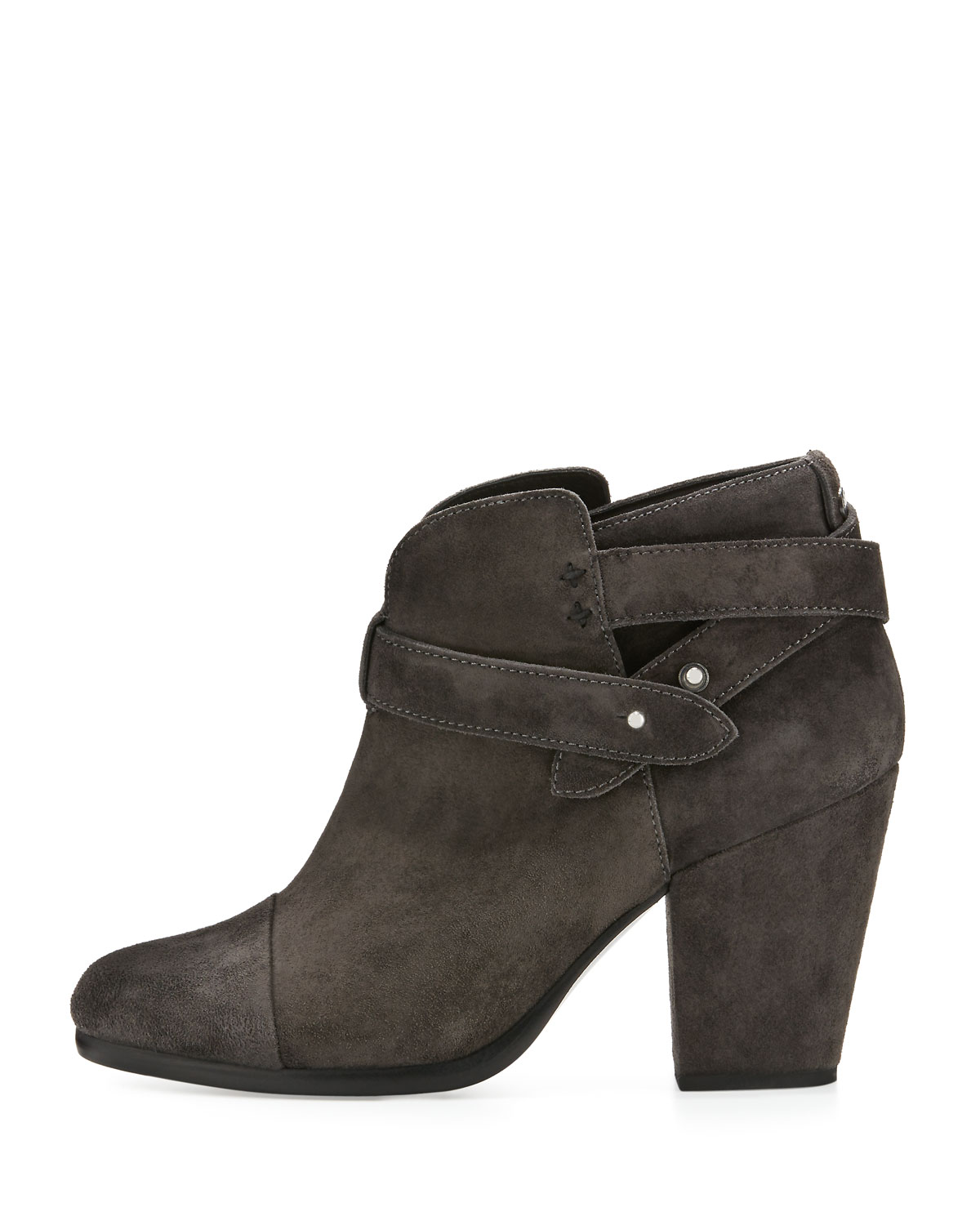 Harrow Suede Ankle Boot, Asphalt