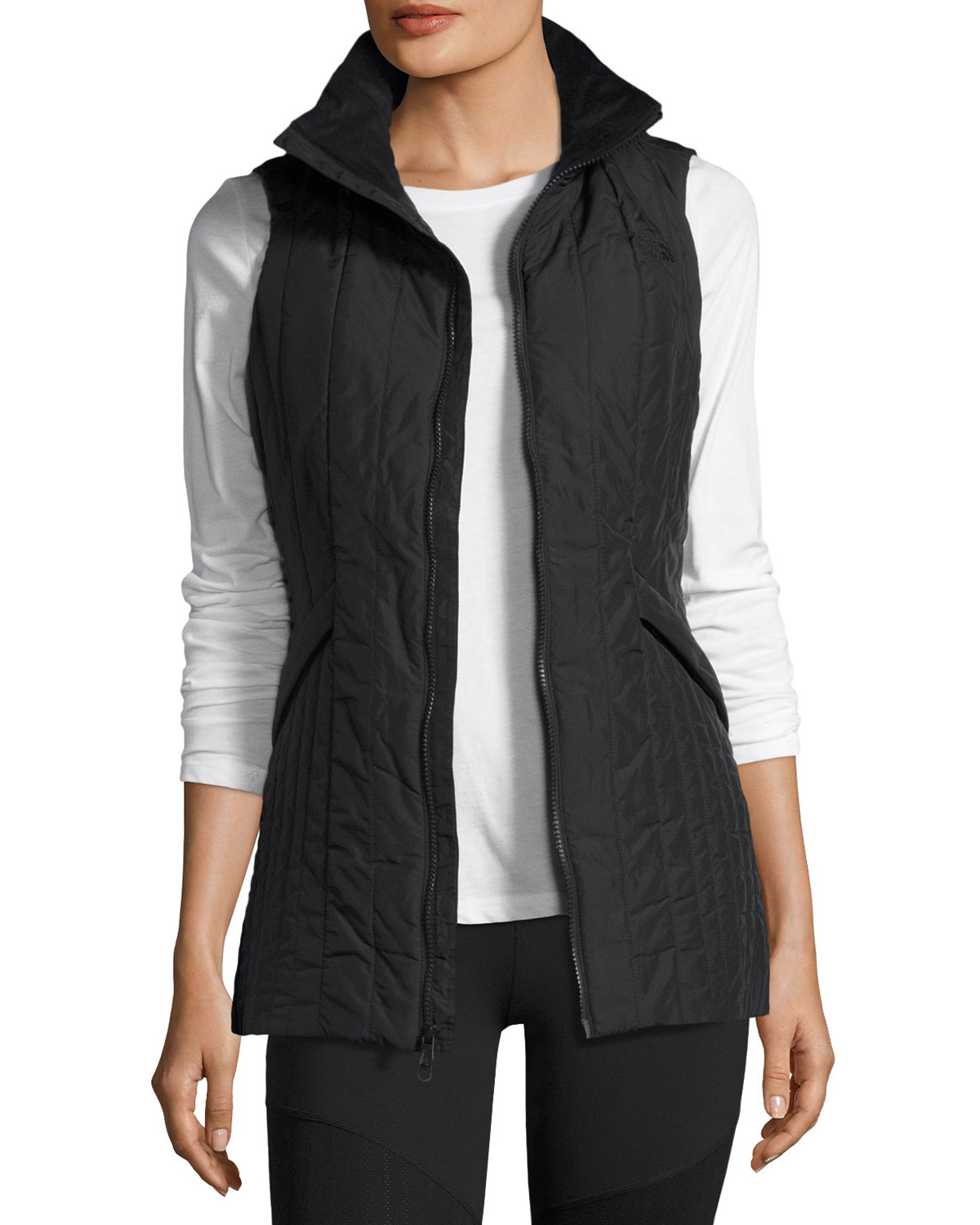 Lauritz Long Heatseeker Vest, Black