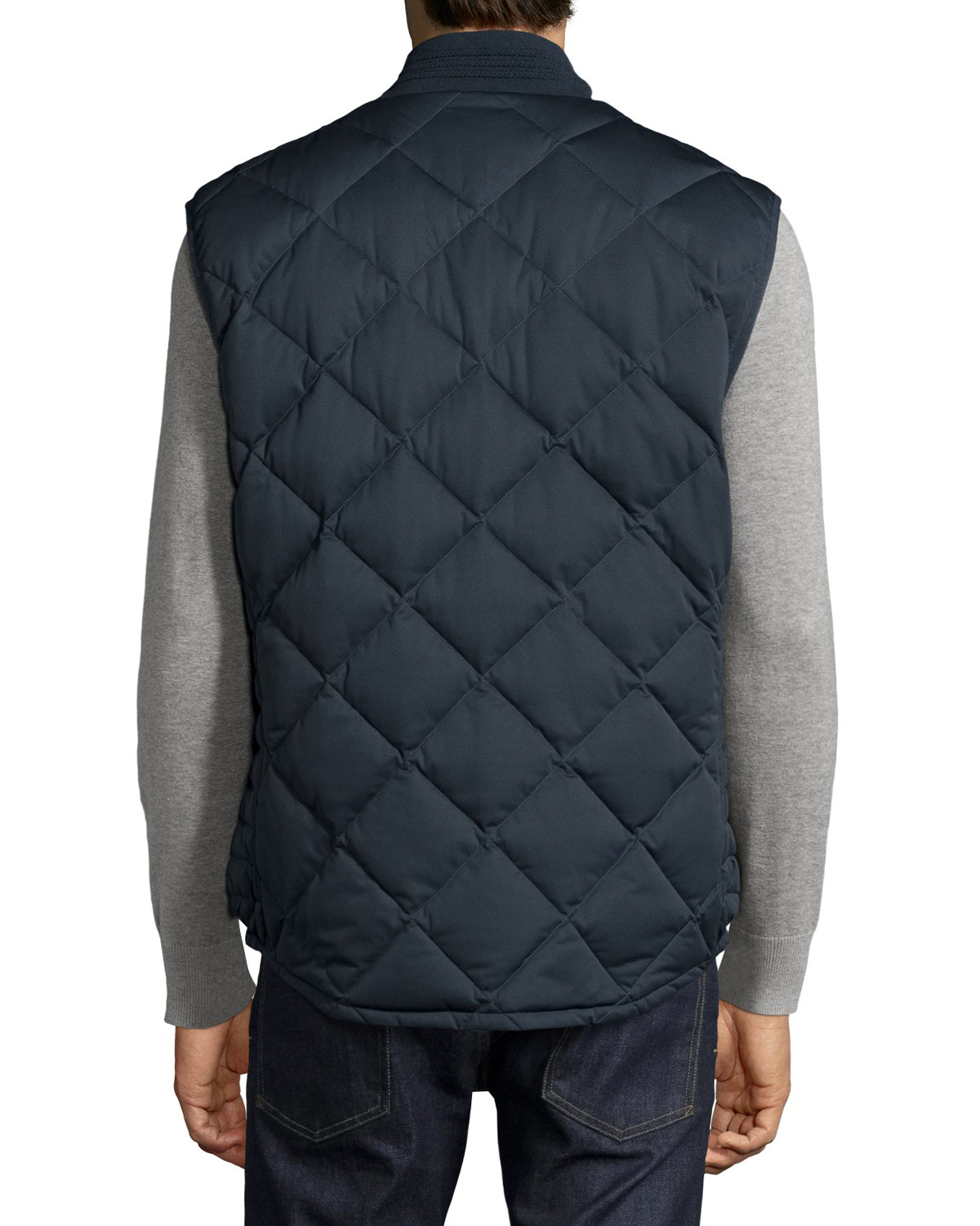 Systems Quilted Vest, Ink