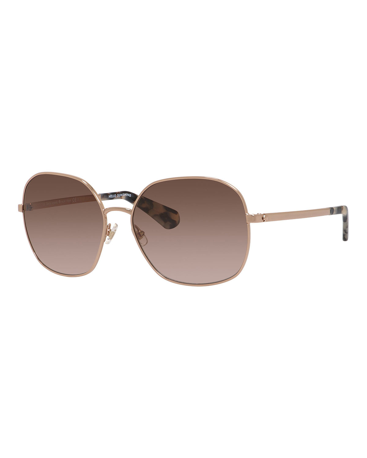 carlisa oversized gradient sunglasses