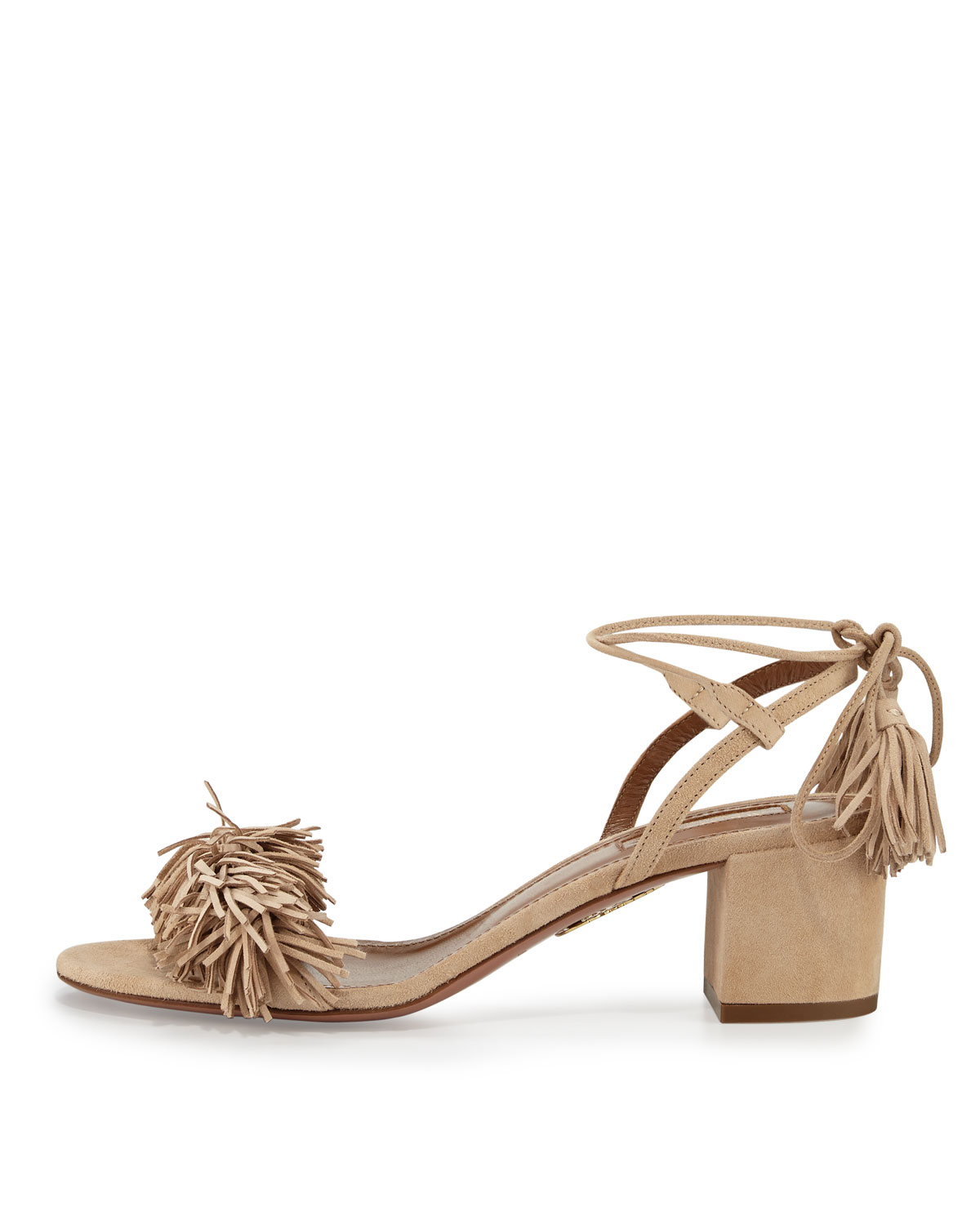 Wild Thing Fringe City Sandal, Biscotto