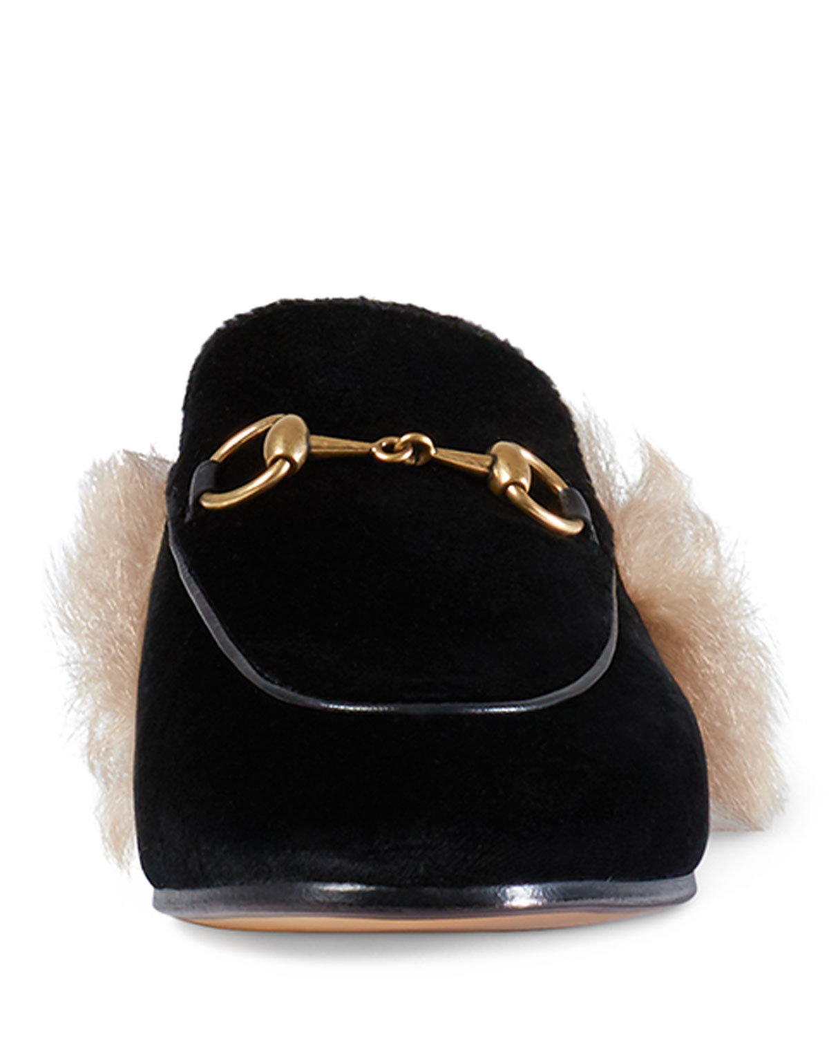 Gucci 毛毛拖鞋