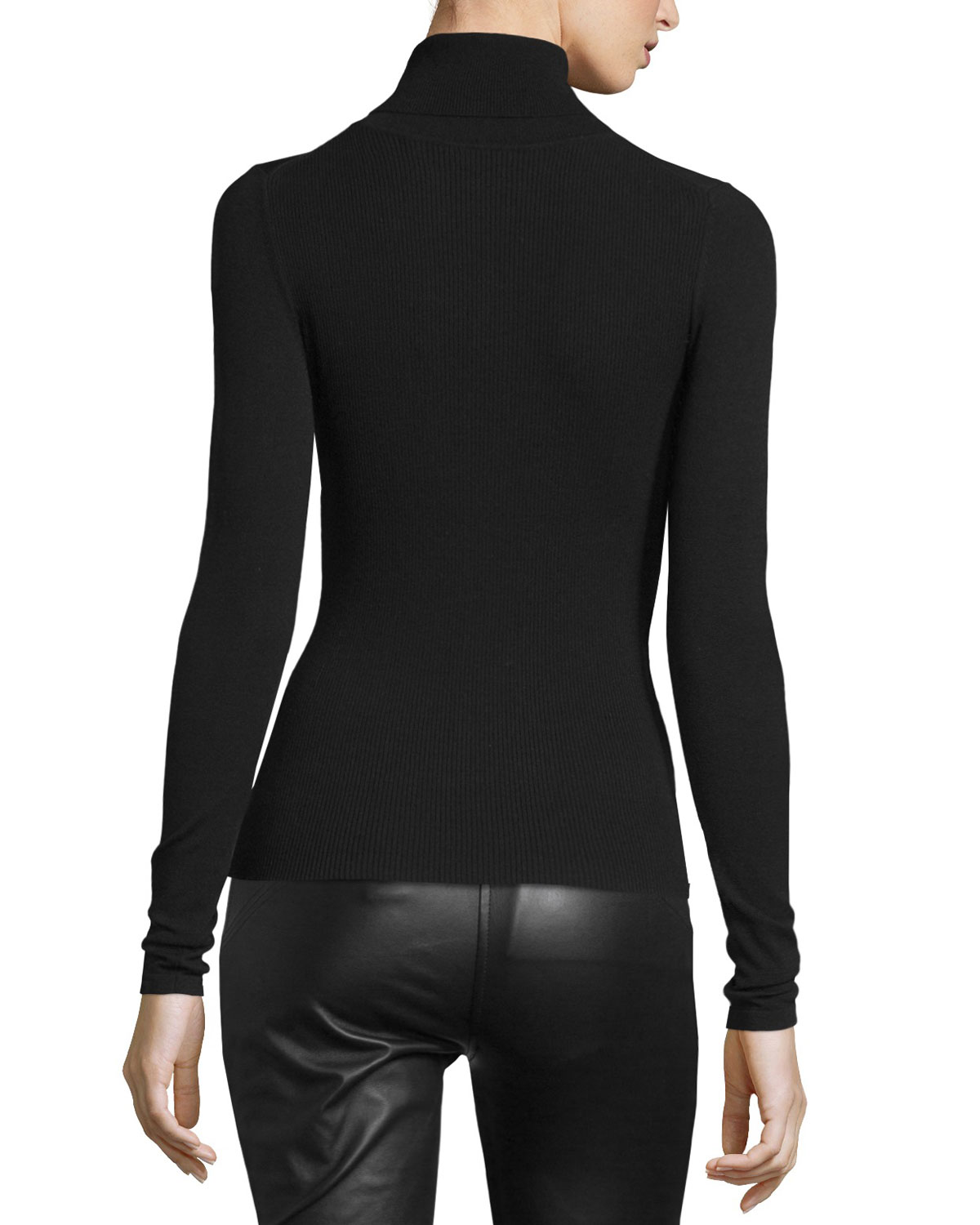 Jelena Turtleneck Sweater, Black