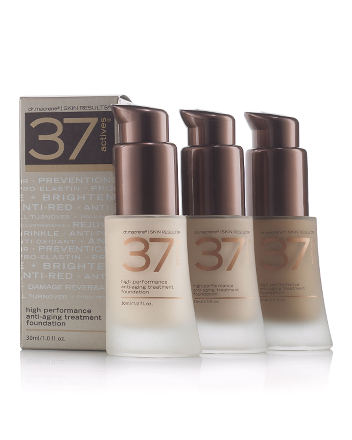 37 Actives High Performance Anti-Aging Treatment Foundation, 1.0 oz.