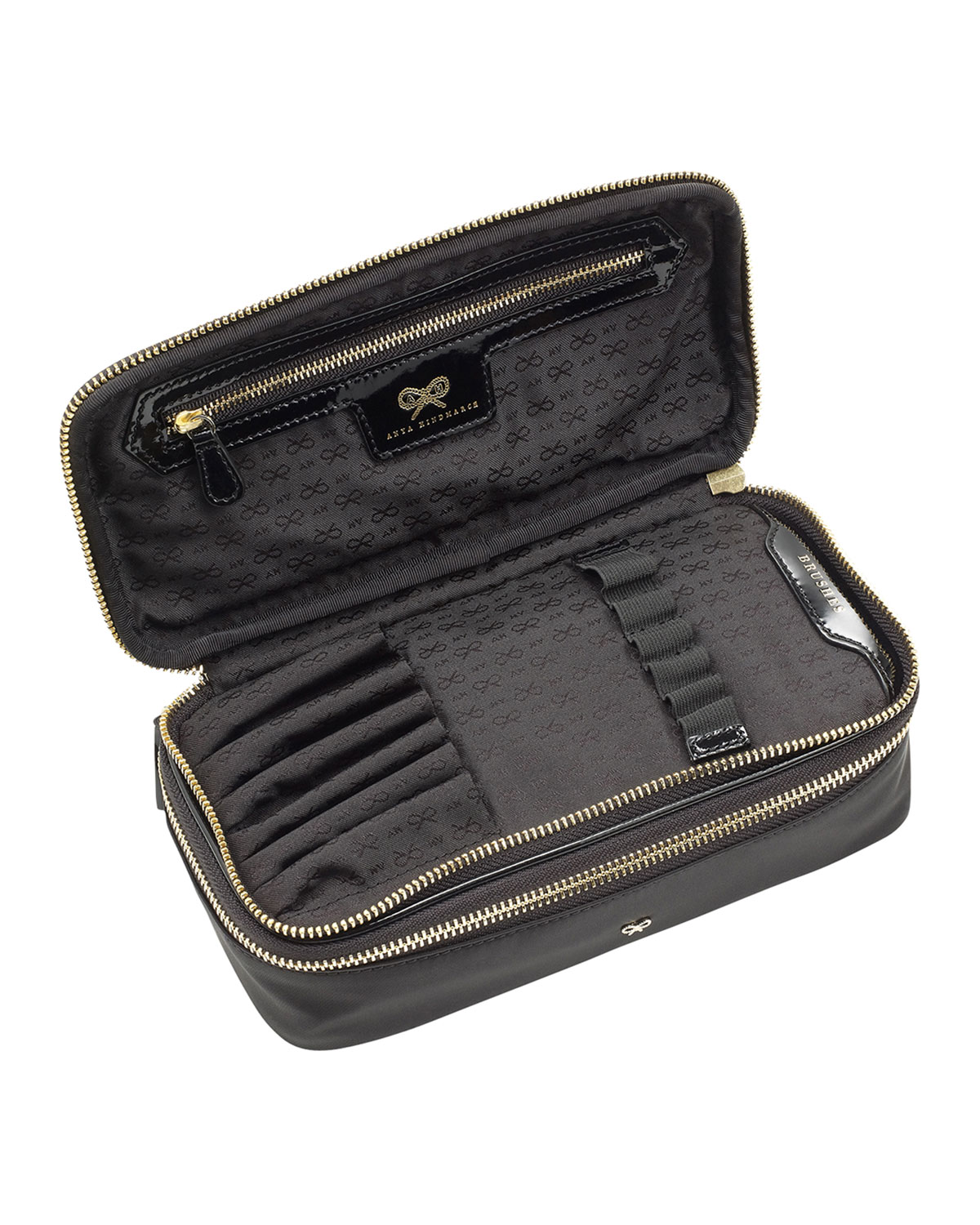 Nylon Make Up Case, Black