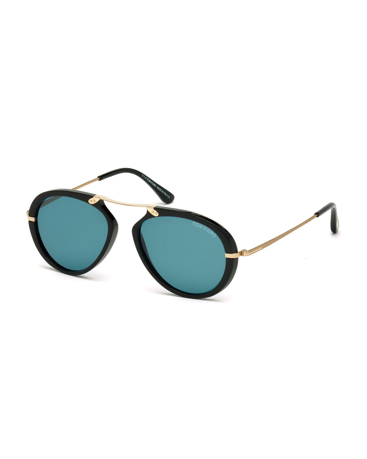 Aaron Trimmed Aviator Sunglasses