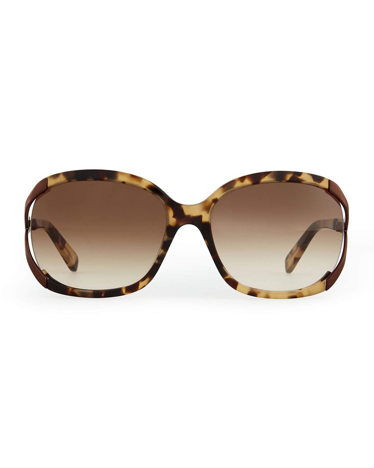 laurie butterfly sunglasses, havana tortoise