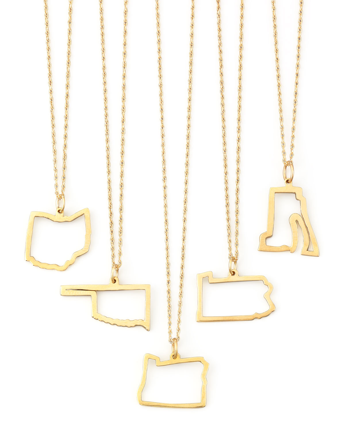 Maya Brenner 14k Gold Necklace, M-W & DC