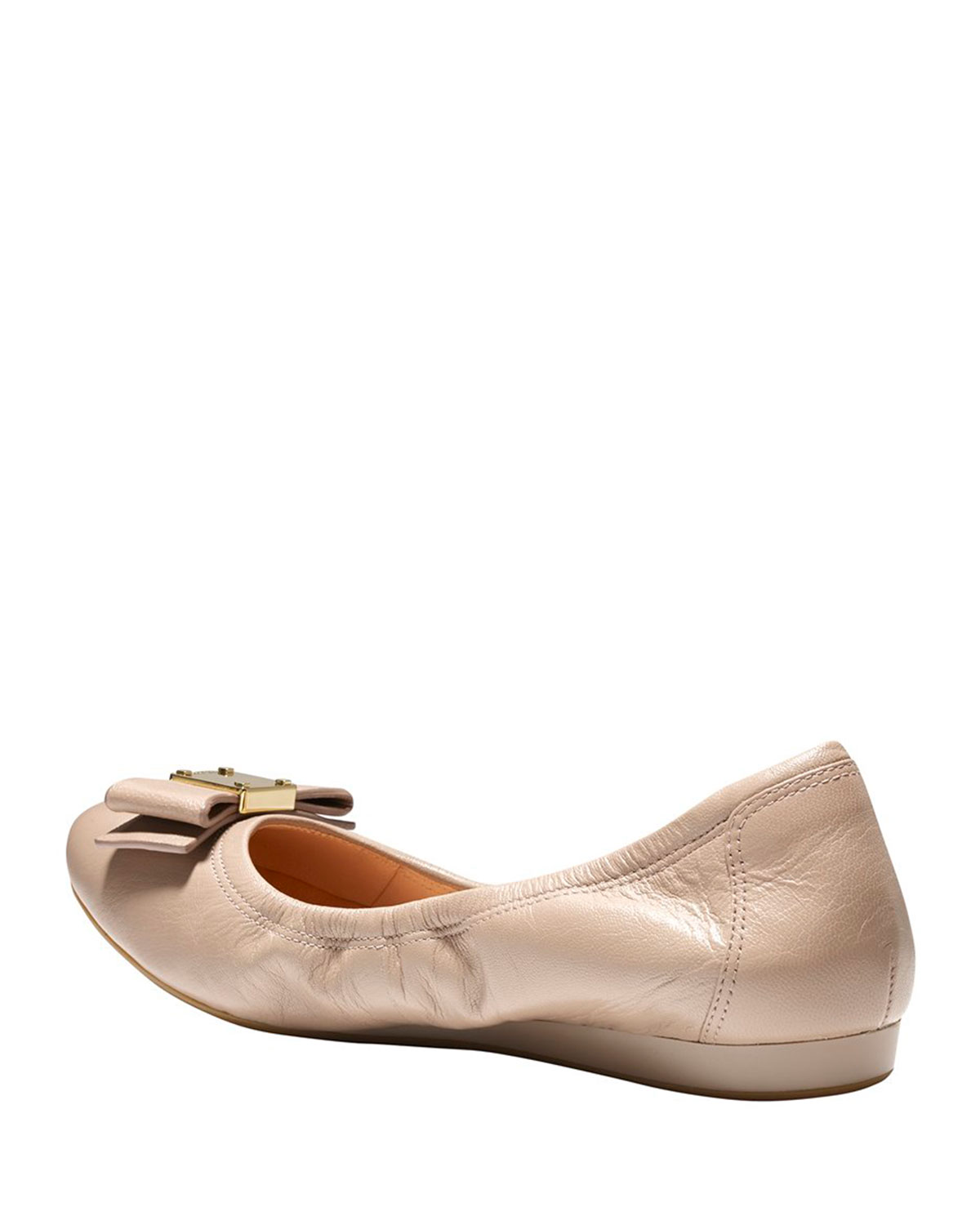 Tali Bow Ballet Flat, Maple Sugar